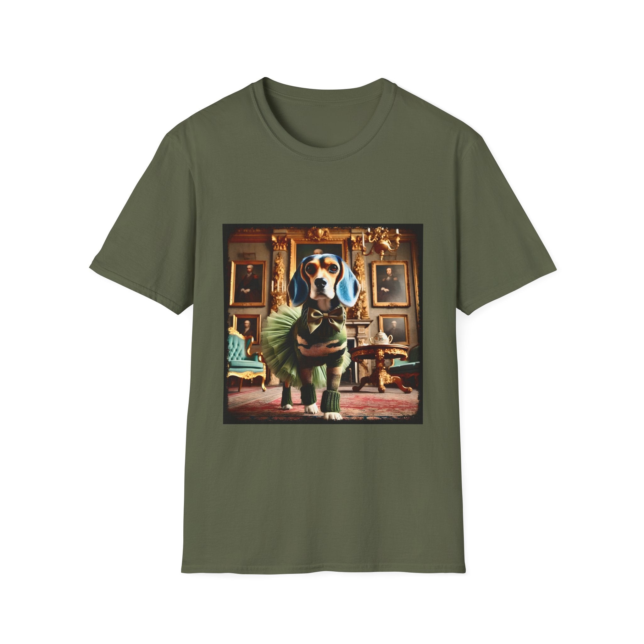 Beagle Blue Icon | Unisex Dog T-Shirt