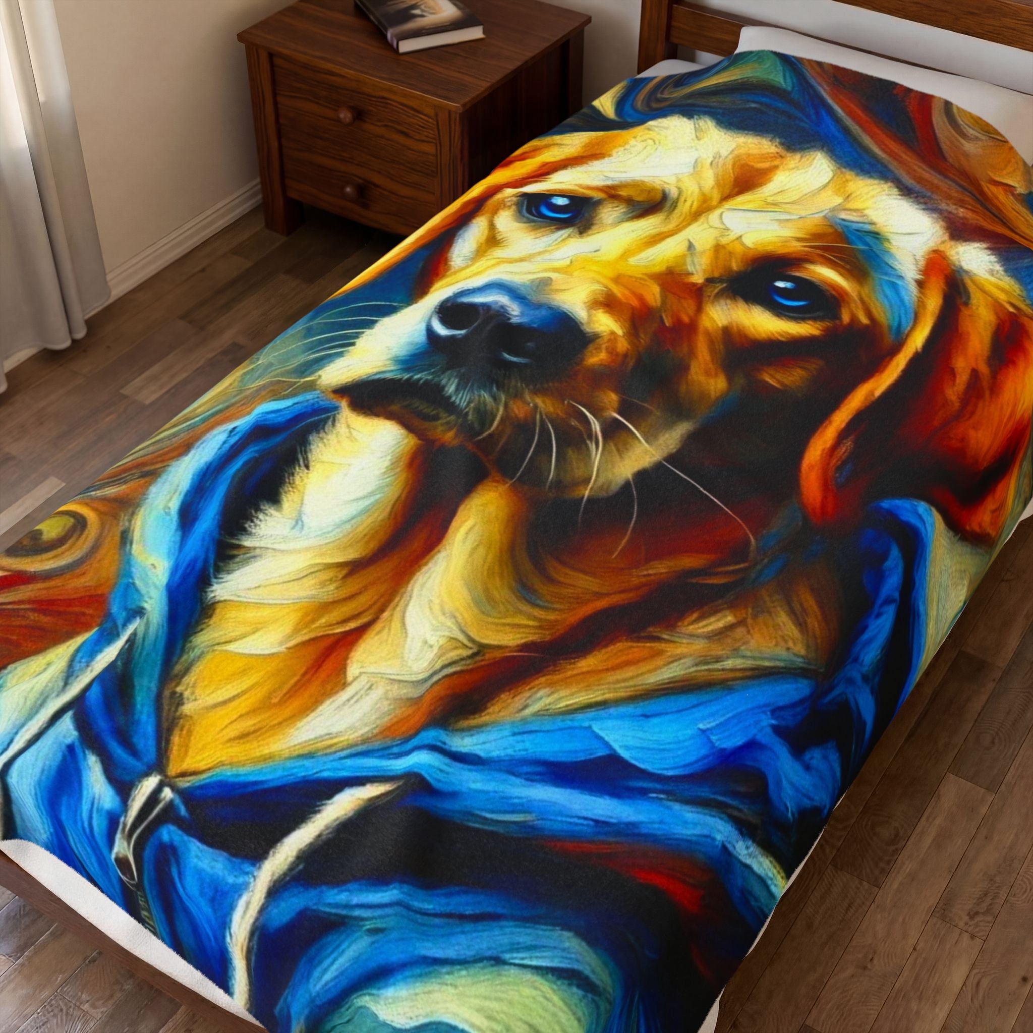 Labrador Retriever Blanket | Street Swirl Dog Lover Gift