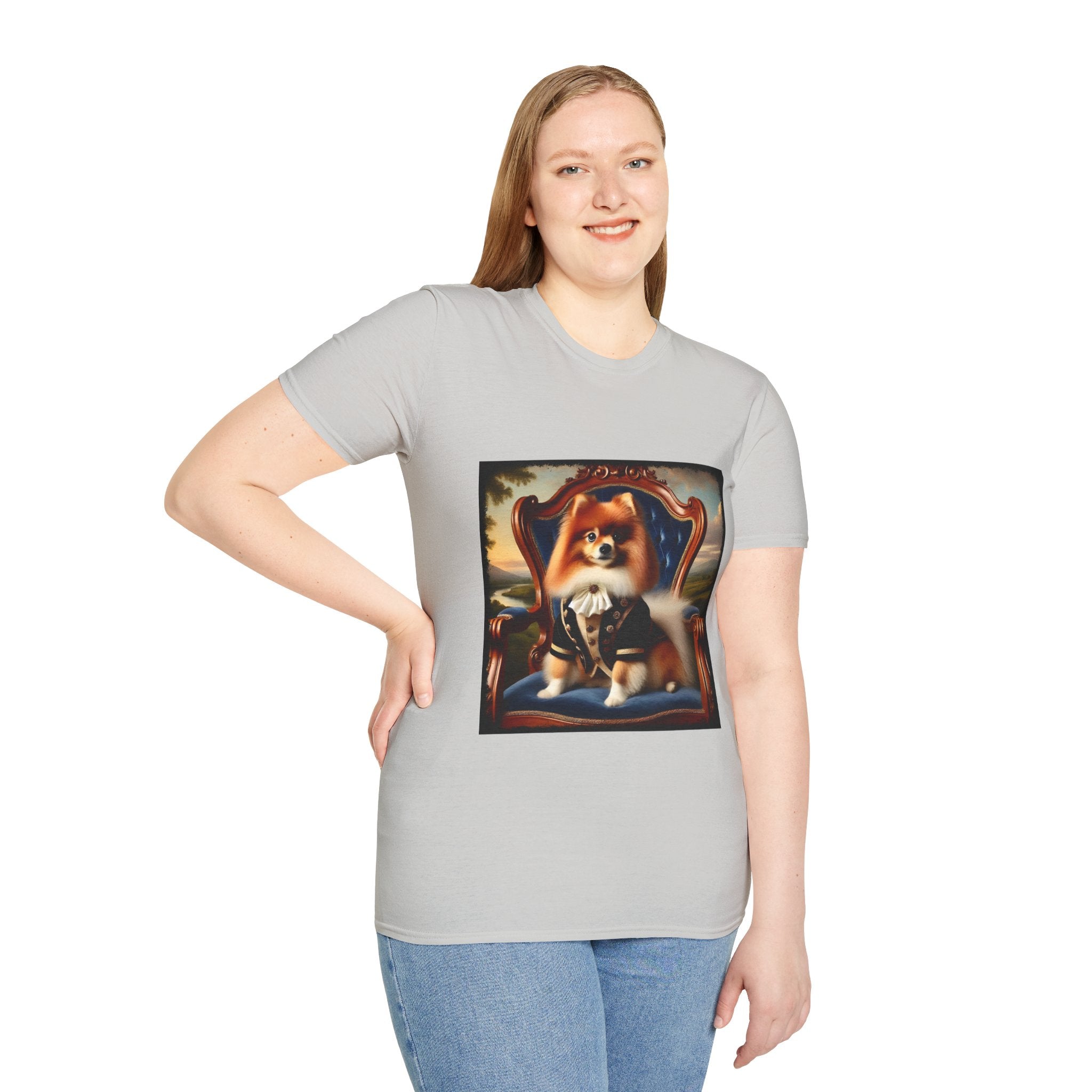 Pomeranian Posh Prince | Unisex Dog T-Shirt