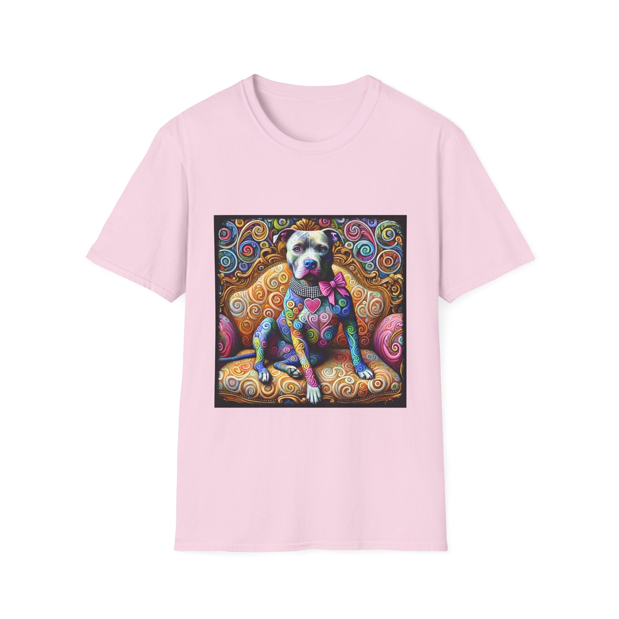 American Pit Bull Terrier Shirt | Love Swirl Dog Lover Tee