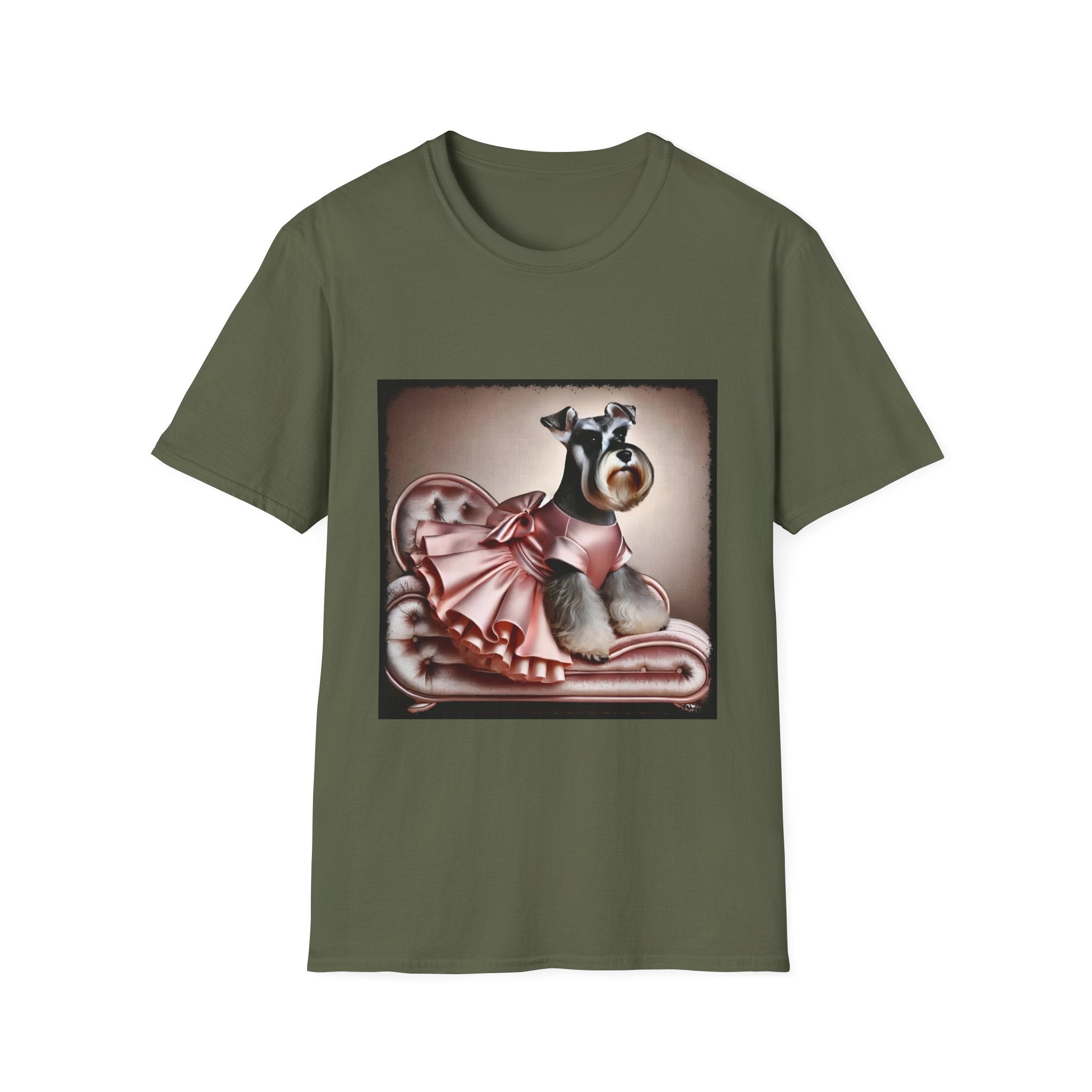 Schnauzer Blush Baby | Unisex Dog T-Shirt