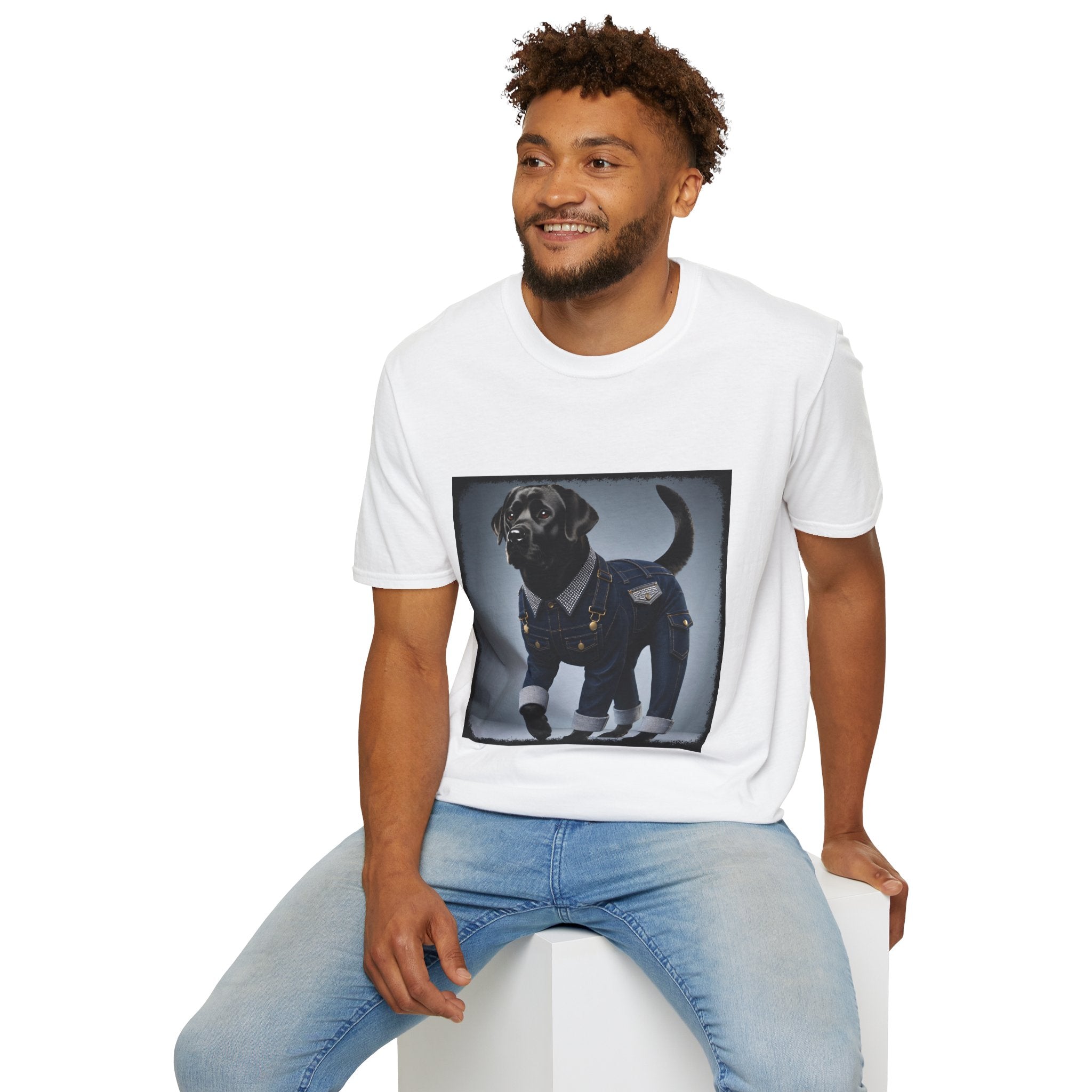 Labrador Retriever Shirt | Denim Mood Dog Lover Tee
