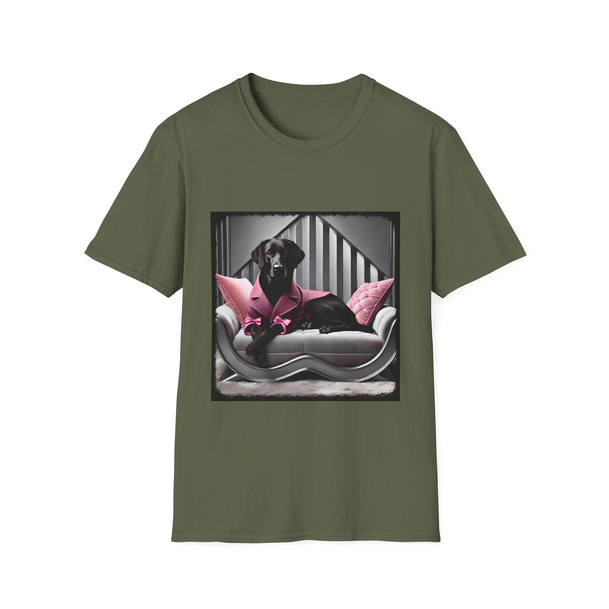 Labrador Retriever Pink Pony Girl | Unisex Dog T-Shirt