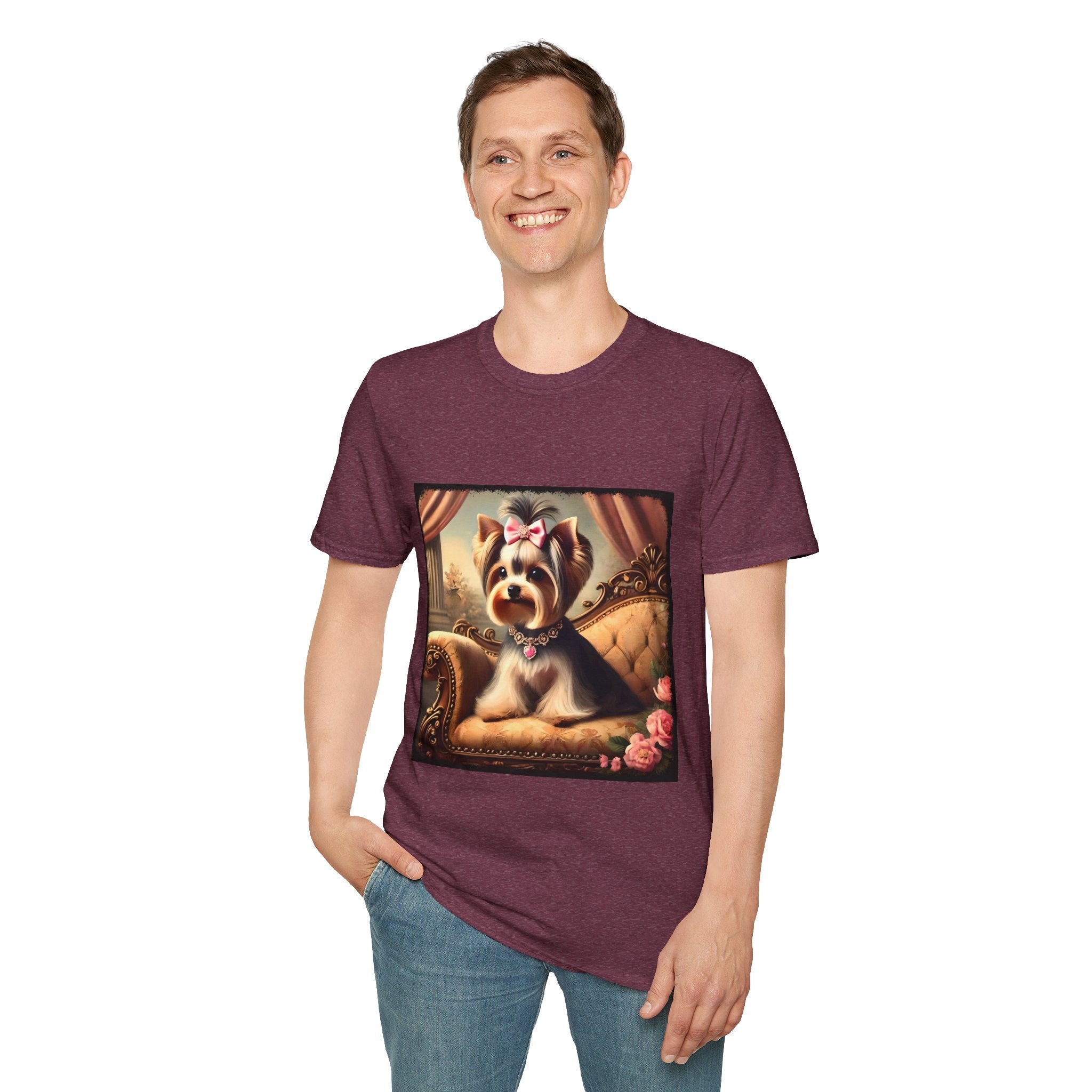 Yorkshire Terrier Pretty Princess | Unisex Dog T-Shirt