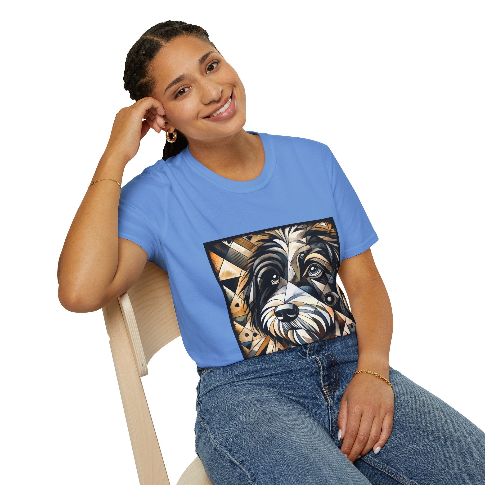 Bernedoodle Bold Geometric | Unisex Dog T-Shirt