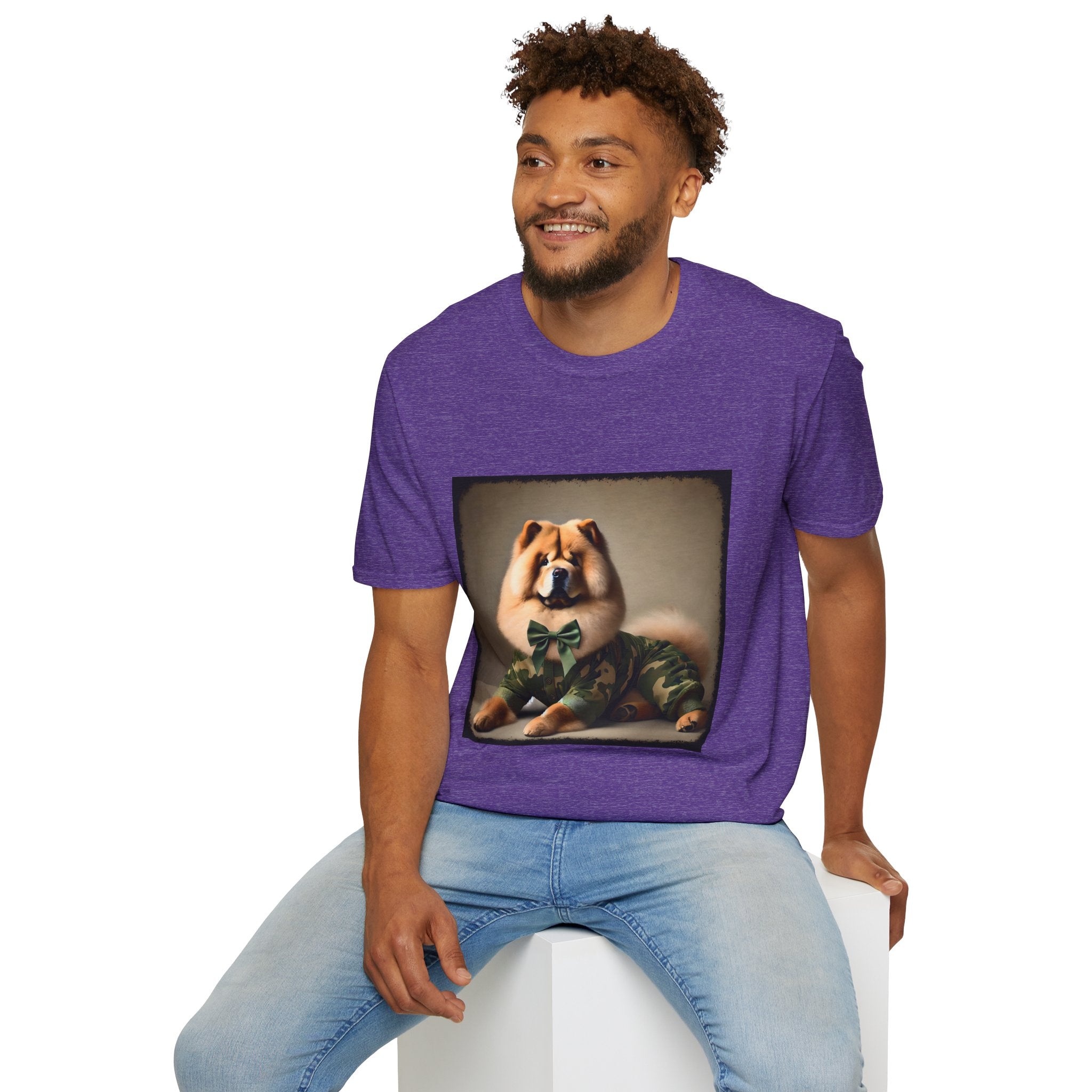 Chow Chow Camo Cutie | Unisex Dog T-Shirt