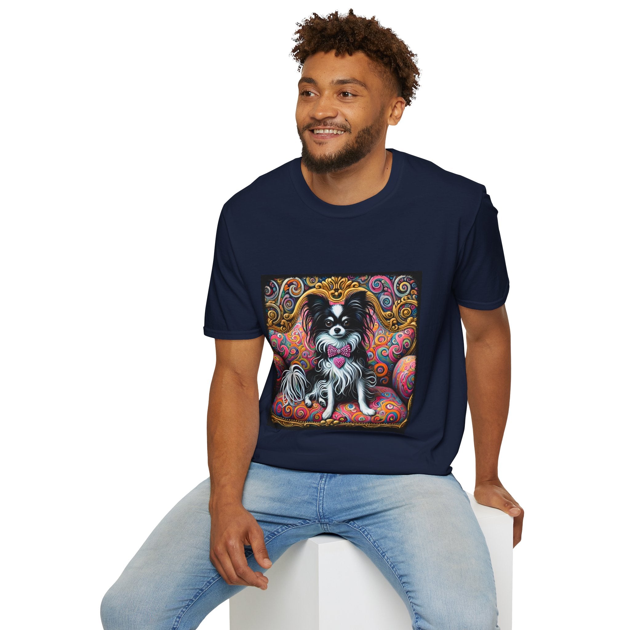 Chihuahua Love Swirl II | Unisex Dog T-Shirt