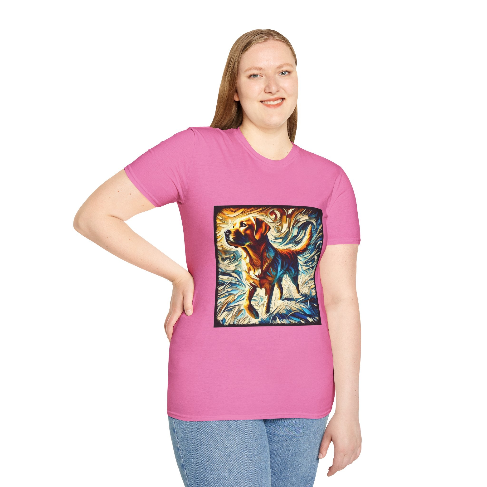 Labrador Retriever Sun Swirl | Unisex Dog T-Shirt