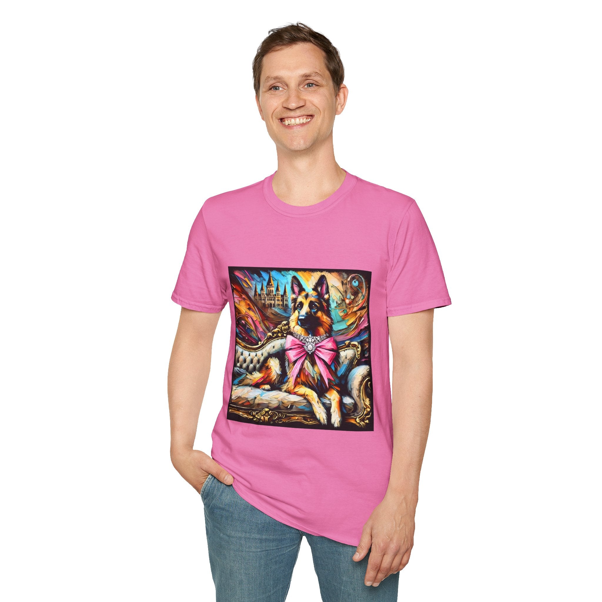 German Shepherd Diamond Princess Classic II | Unisex Dog T-Shirt