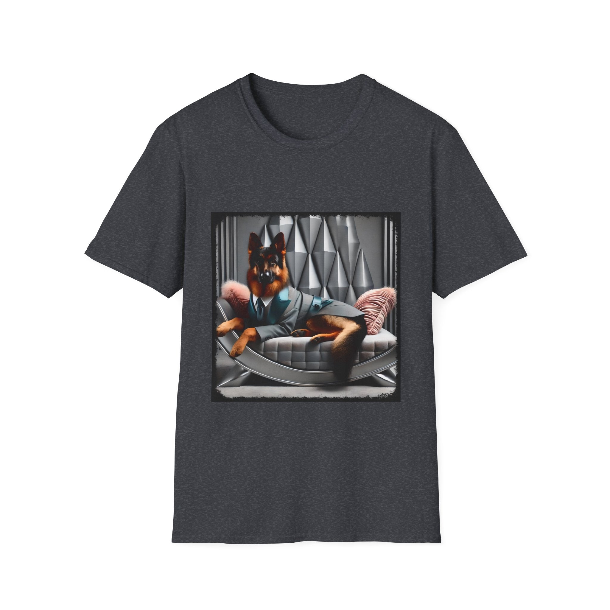 German Shepherd Luxe Muse | Unisex Dog T-Shirt