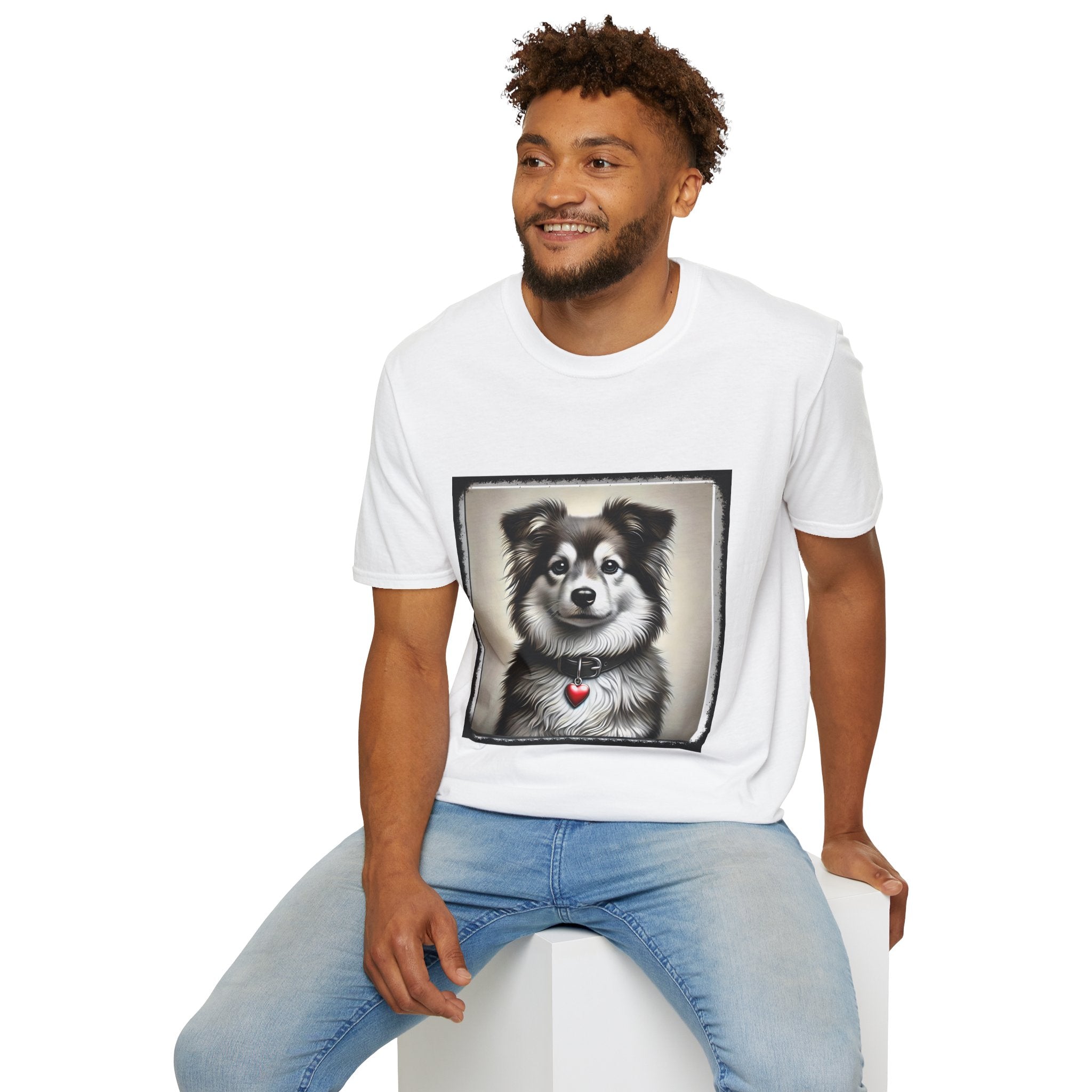 Miniature American Shepherd Heartthrob | Unisex Dog T-Shirt