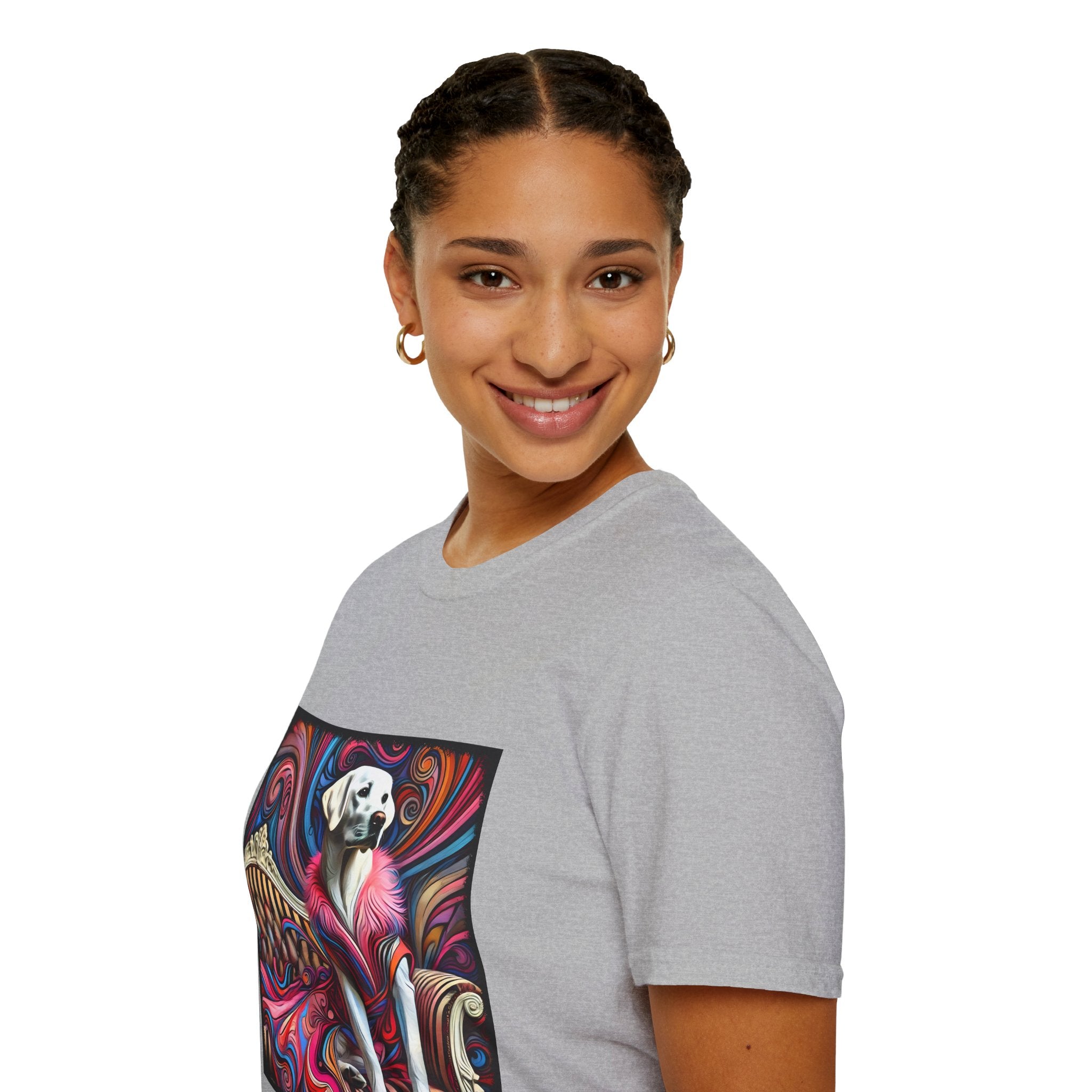 Labrador Retriever Pink Princess | Unisex Dog T-Shirt