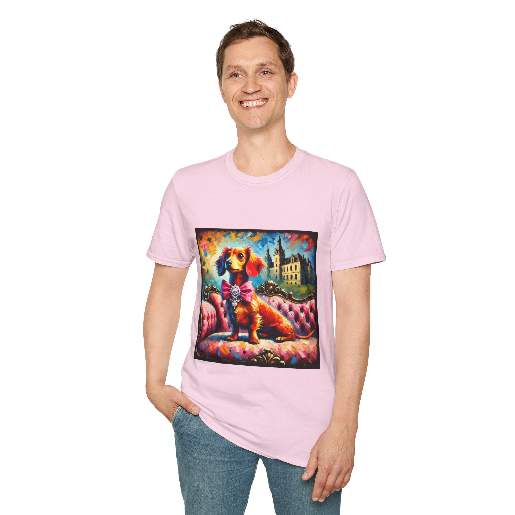 Dachshund Diamond Princess Classic | Unisex Dog T-Shirt