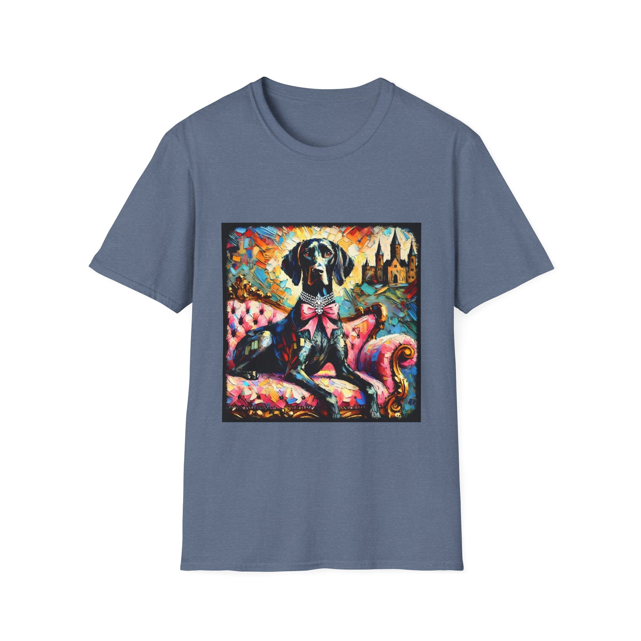 German Shorthaired Pointer Diamond Princess Classic II | Unisex Dog T-Shirt