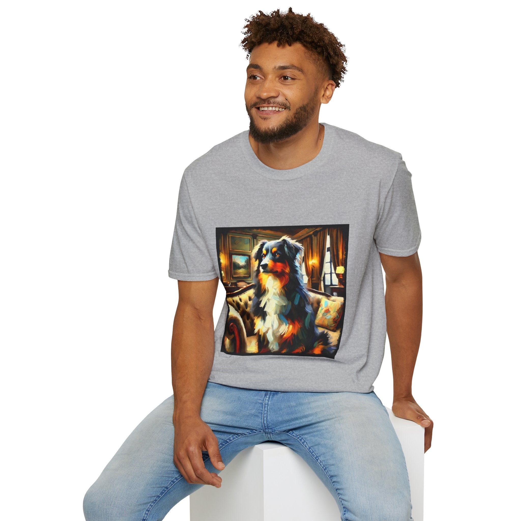 Australian Shepherd Elegant Classic | Unisex Dog T-Shirt