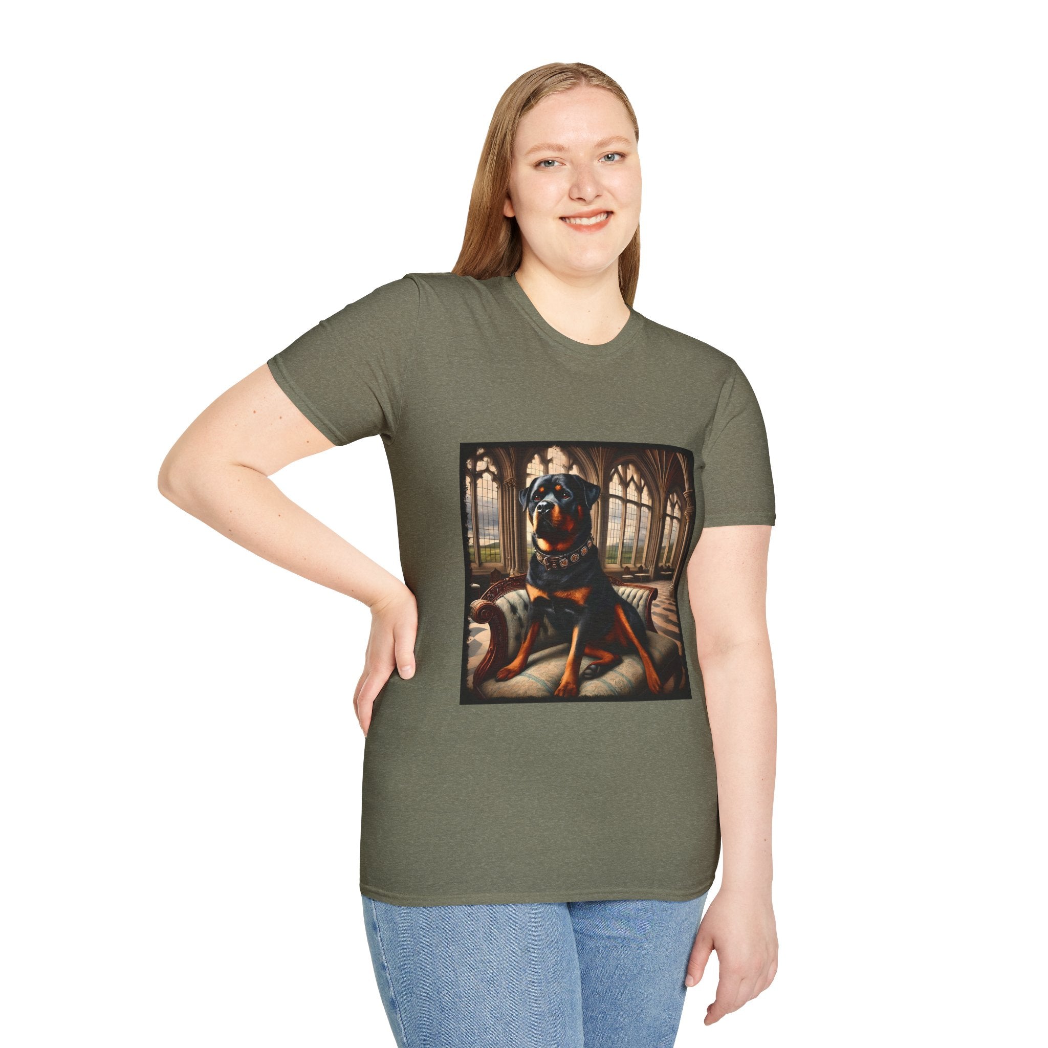 Rottweiler Poised Prince | Unisex Dog T-Shirt