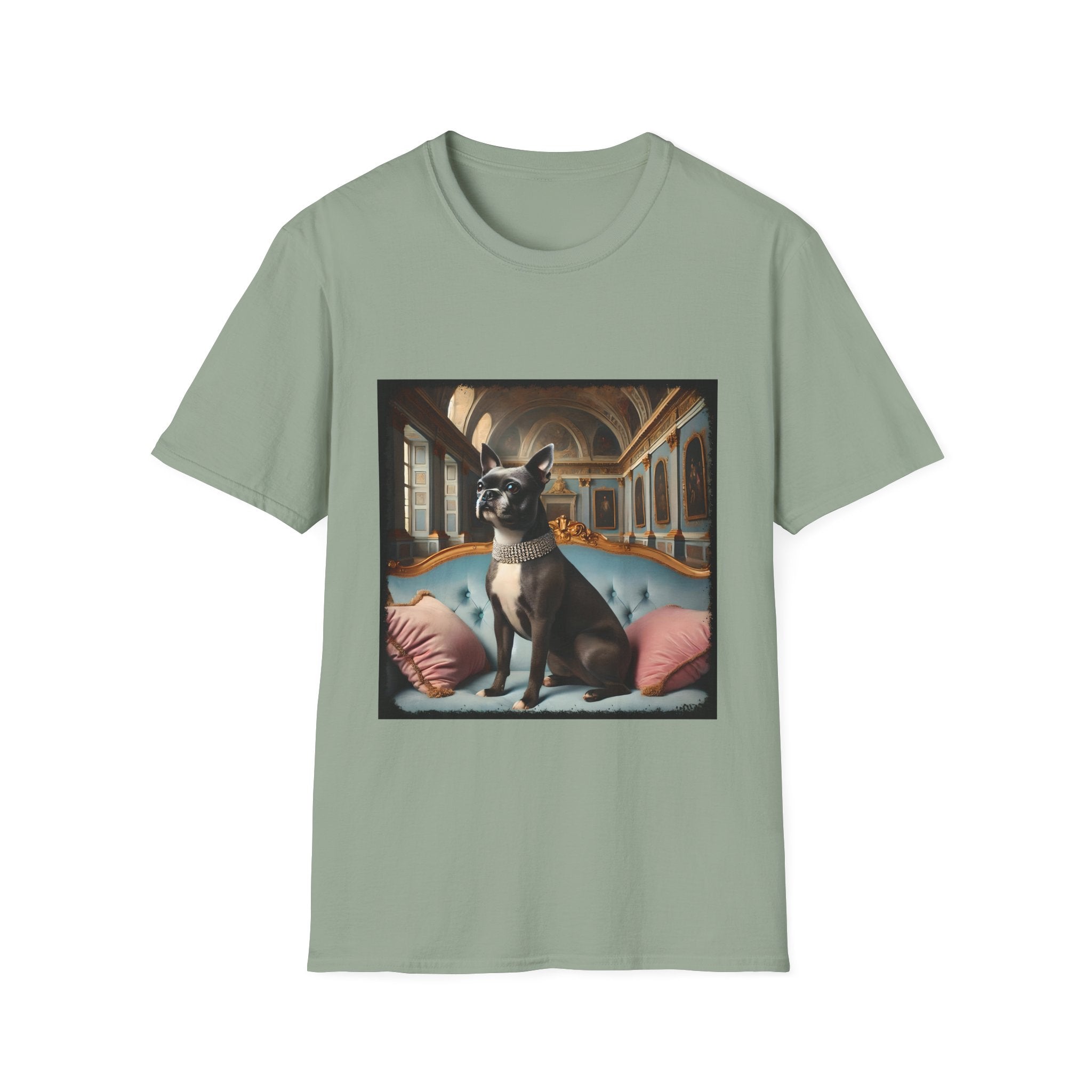 Boston Terrier Blue Baroness | Unisex Dog T-Shirt