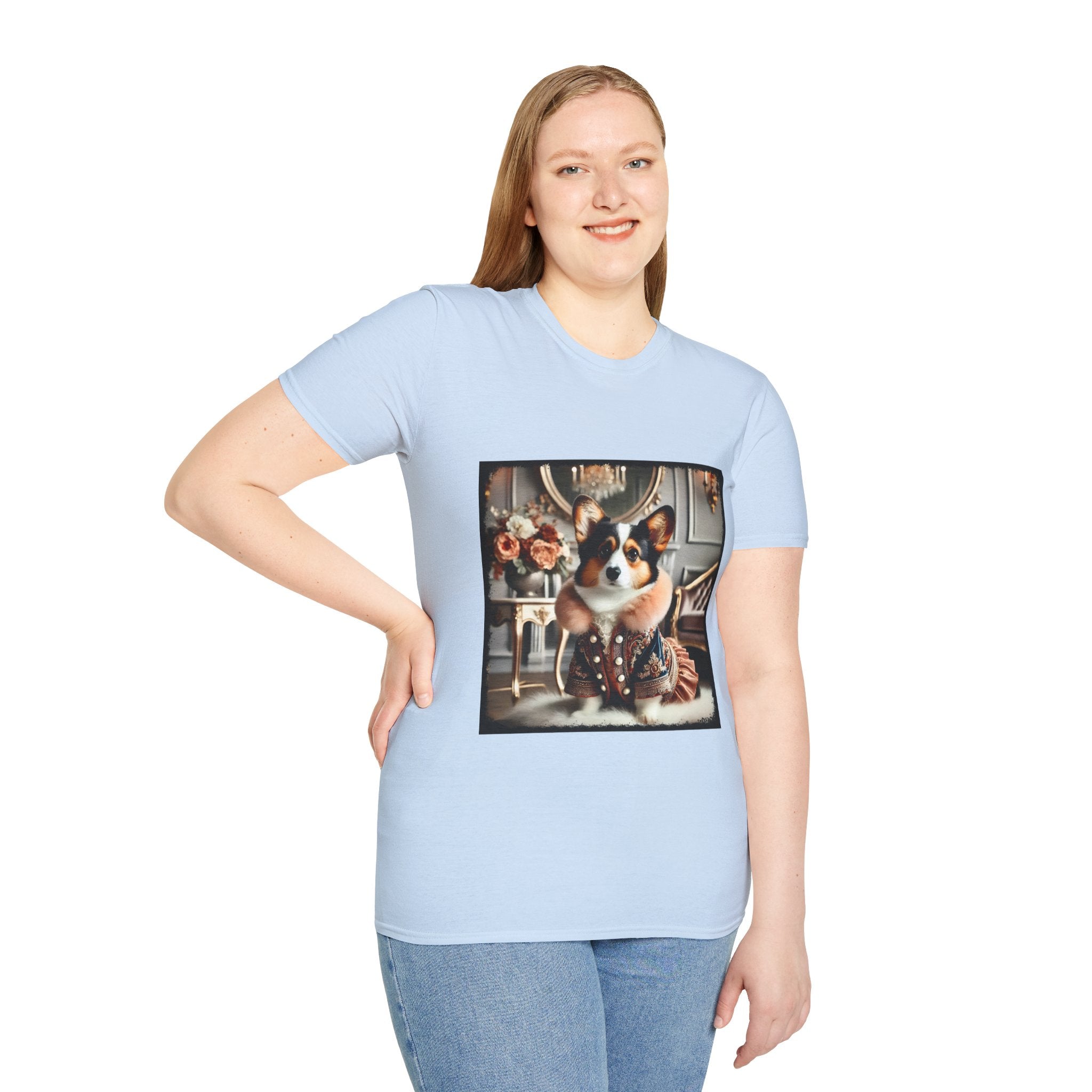 Pembroke Welsh Corgi Posh Paw | Unisex Dog T-Shirt
