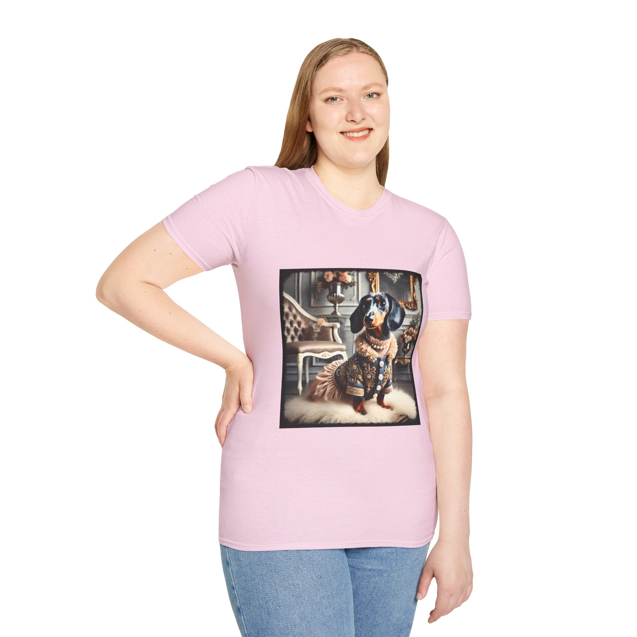 Dachshund Regal Muse | Unisex Dog T-Shirt