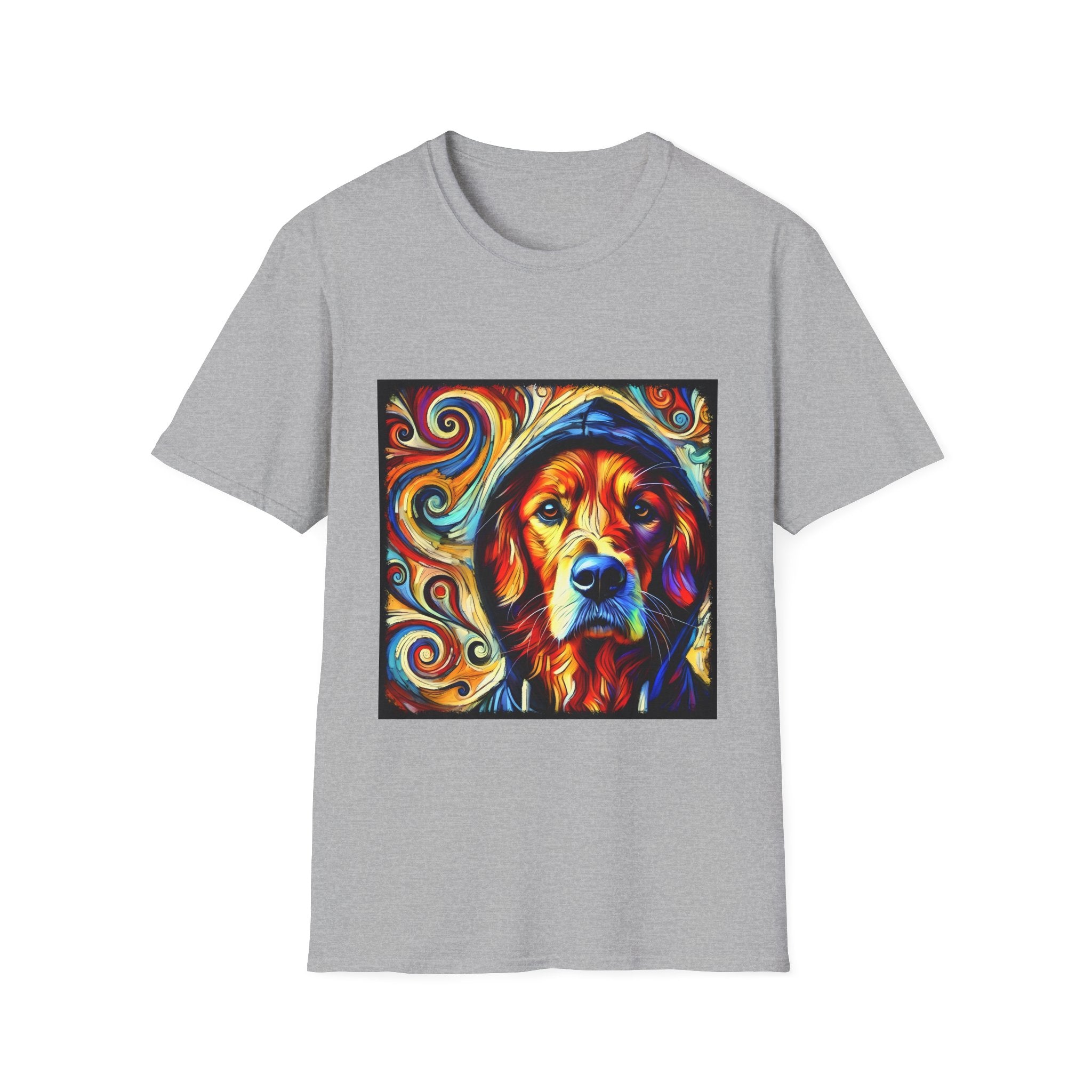 Golden Retriever Shirt | Relaxed Bold Swirl Dog Lover Tee