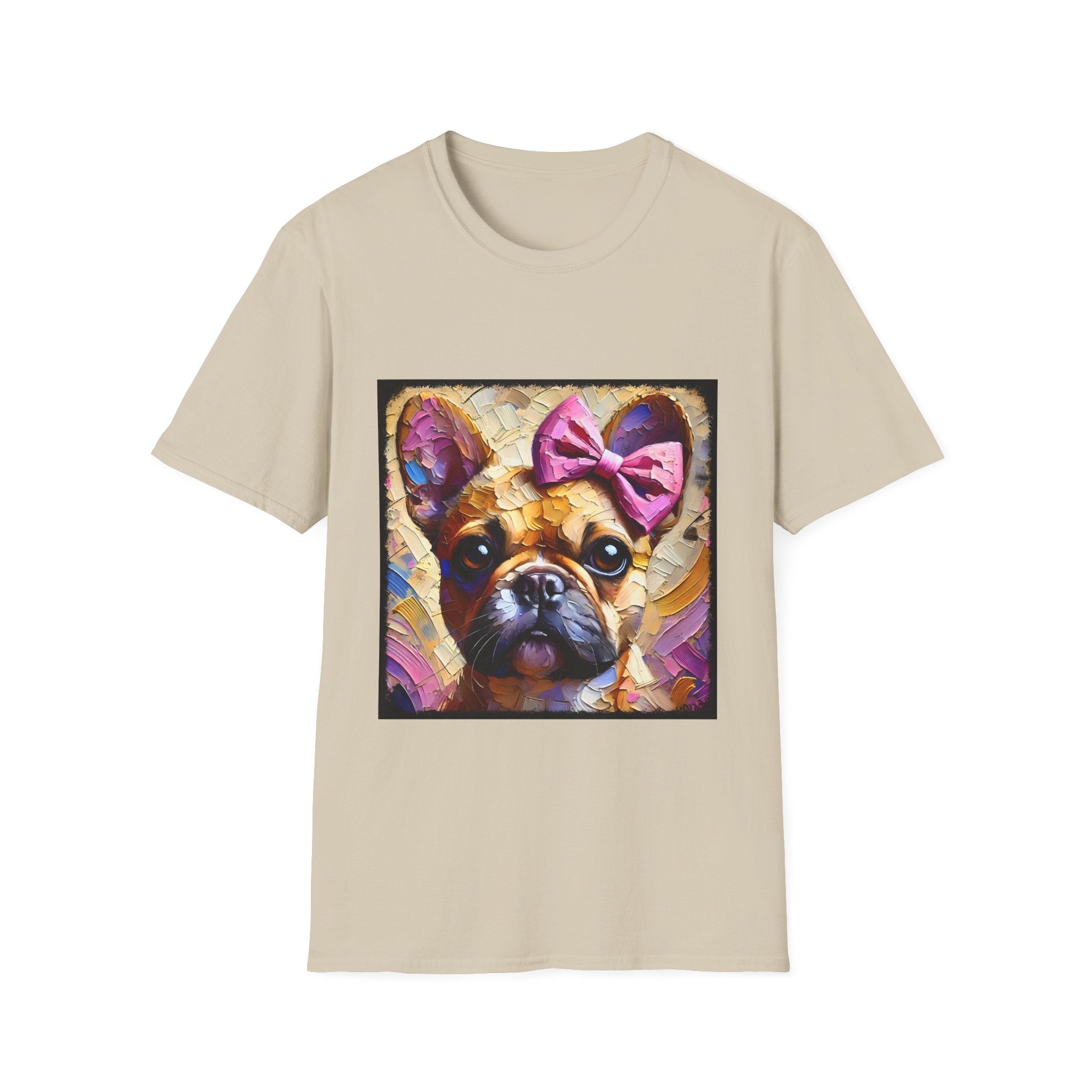 French Bulldog Shirt | Textured Classic Dog Lover Tee