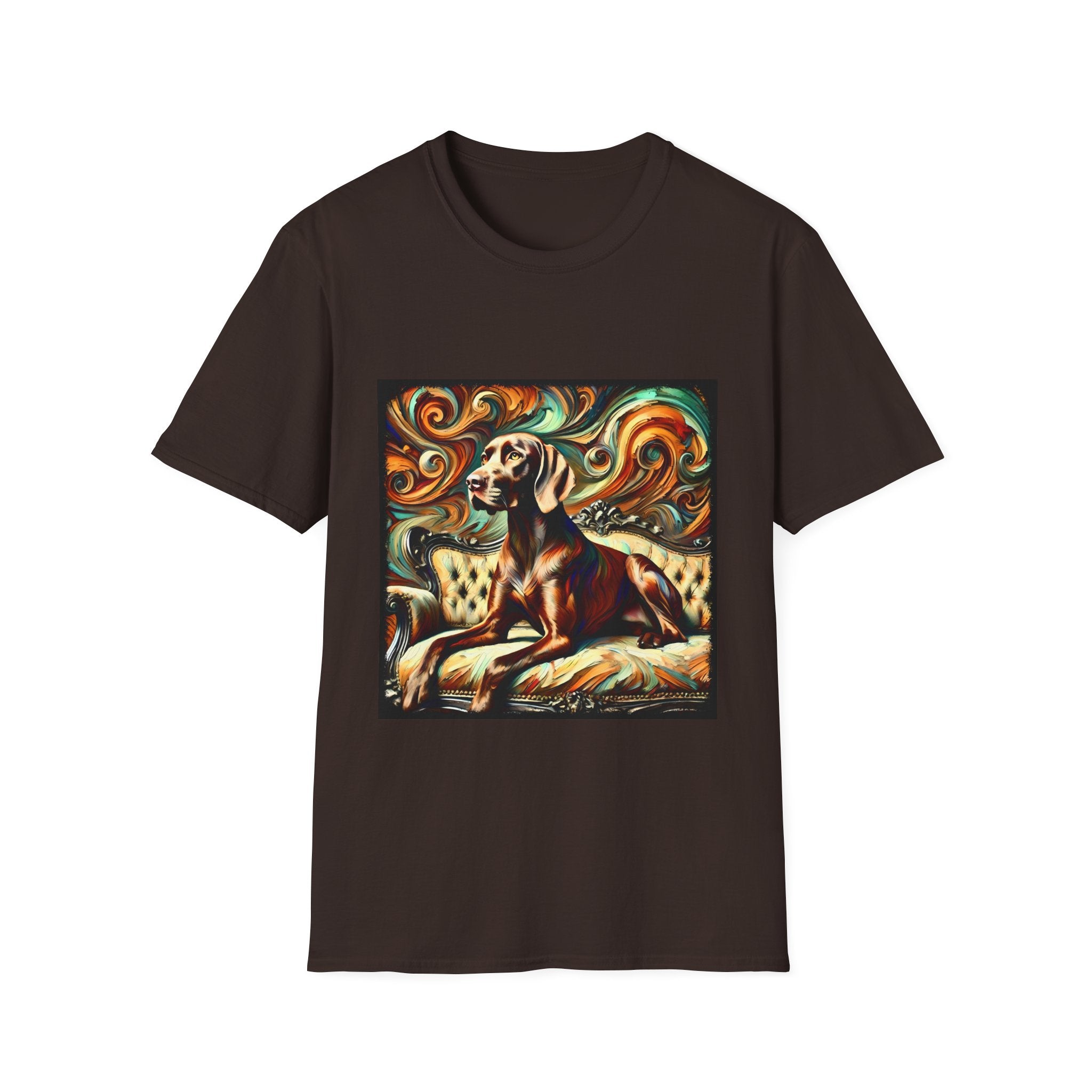 German Shorthaired Pointer Ethereal Swirl | Unisex Dog T-Shirt