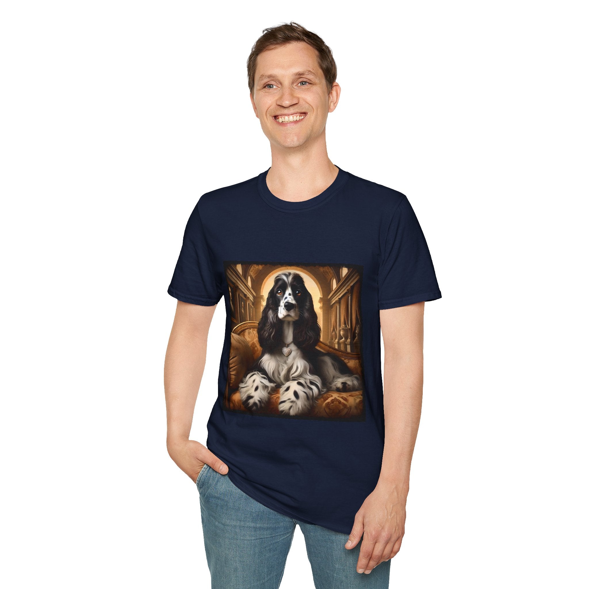 Cocker Spaniel Diamond Diva | Unisex Dog T-Shirt