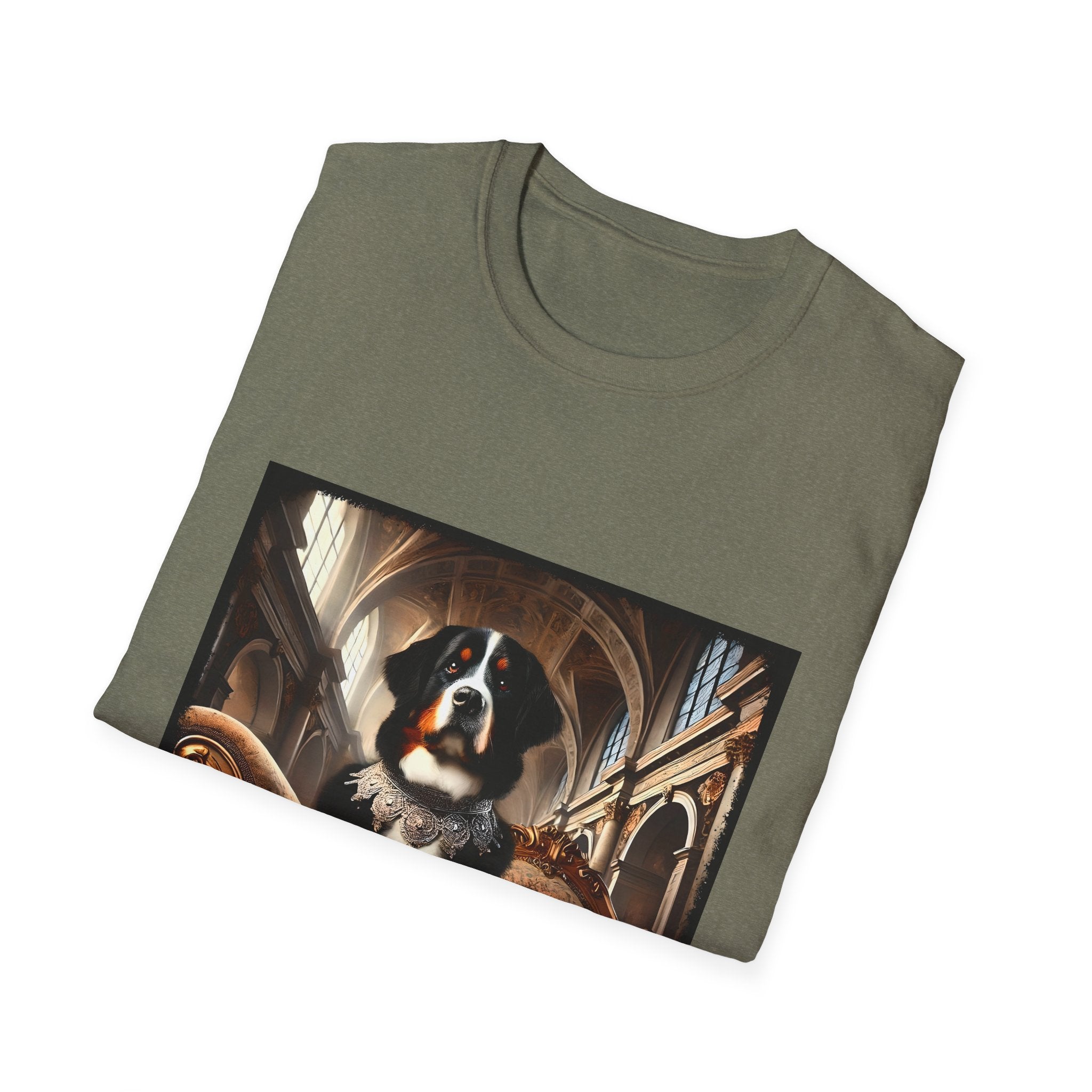 Bernese Mountain Dog Posh Princess | Unisex Dog T-Shirt