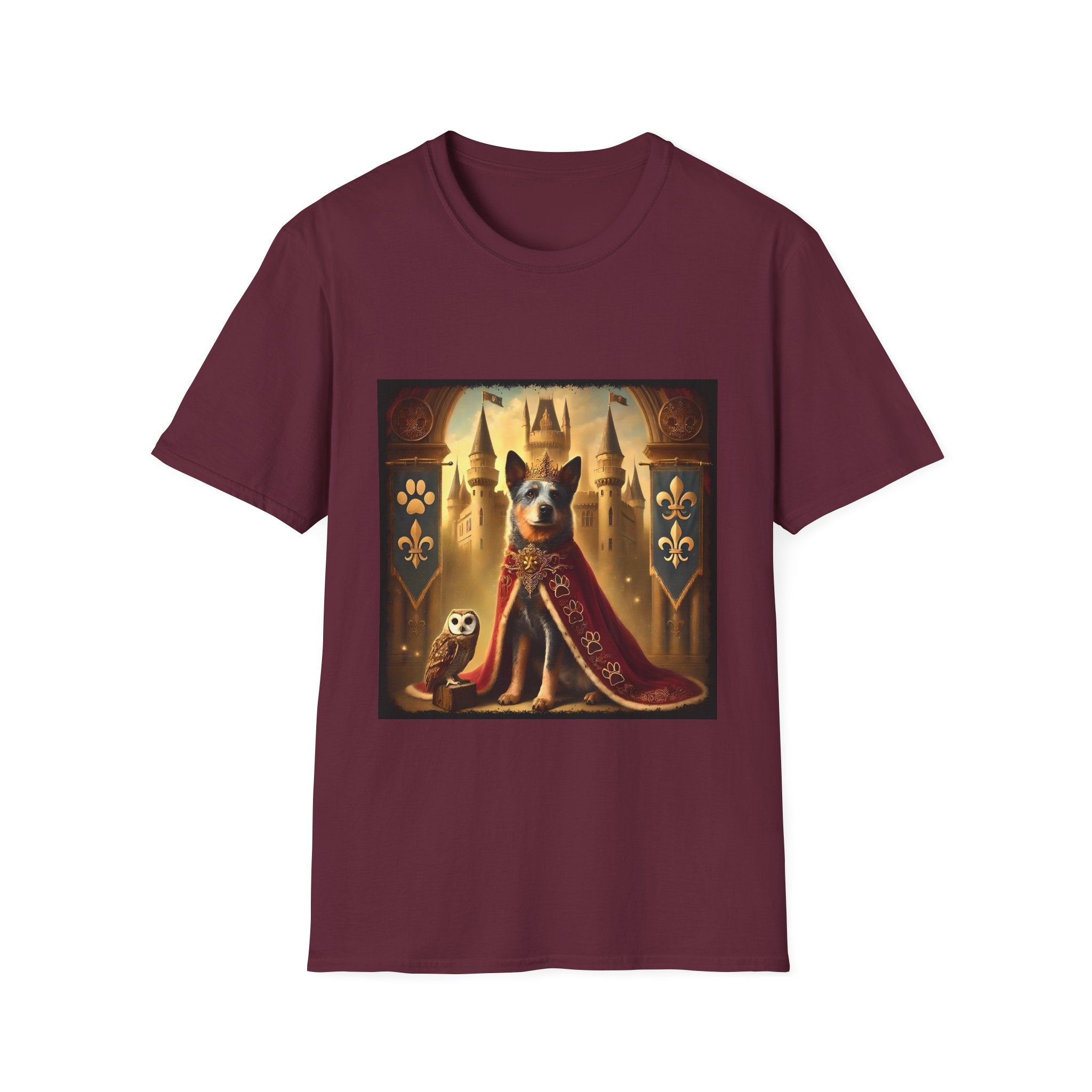 Australian Cattle Dog Velvet King | Unisex Dog T-Shirt