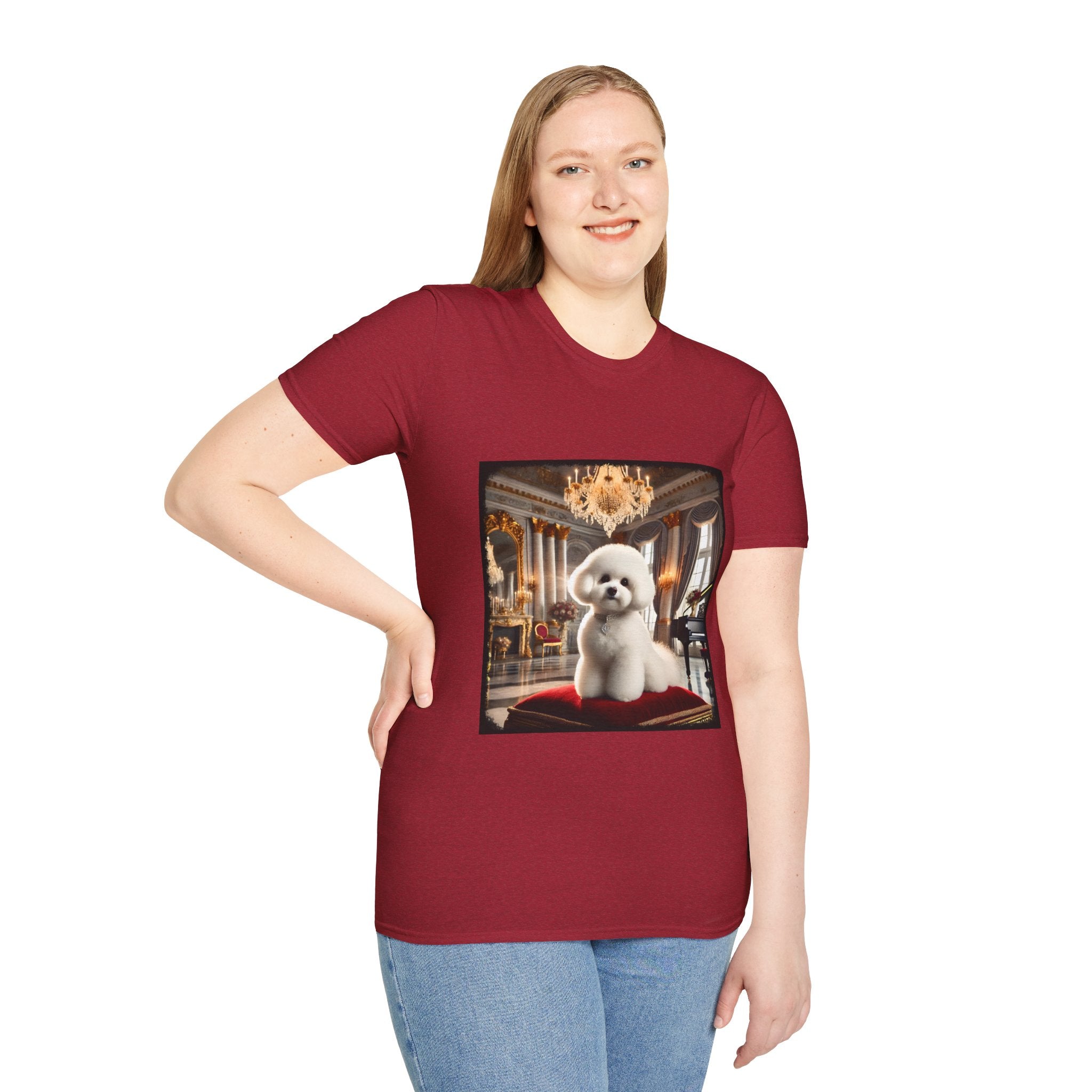 Bichon Frise Billionaire Bark | Unisex Dog T-Shirt