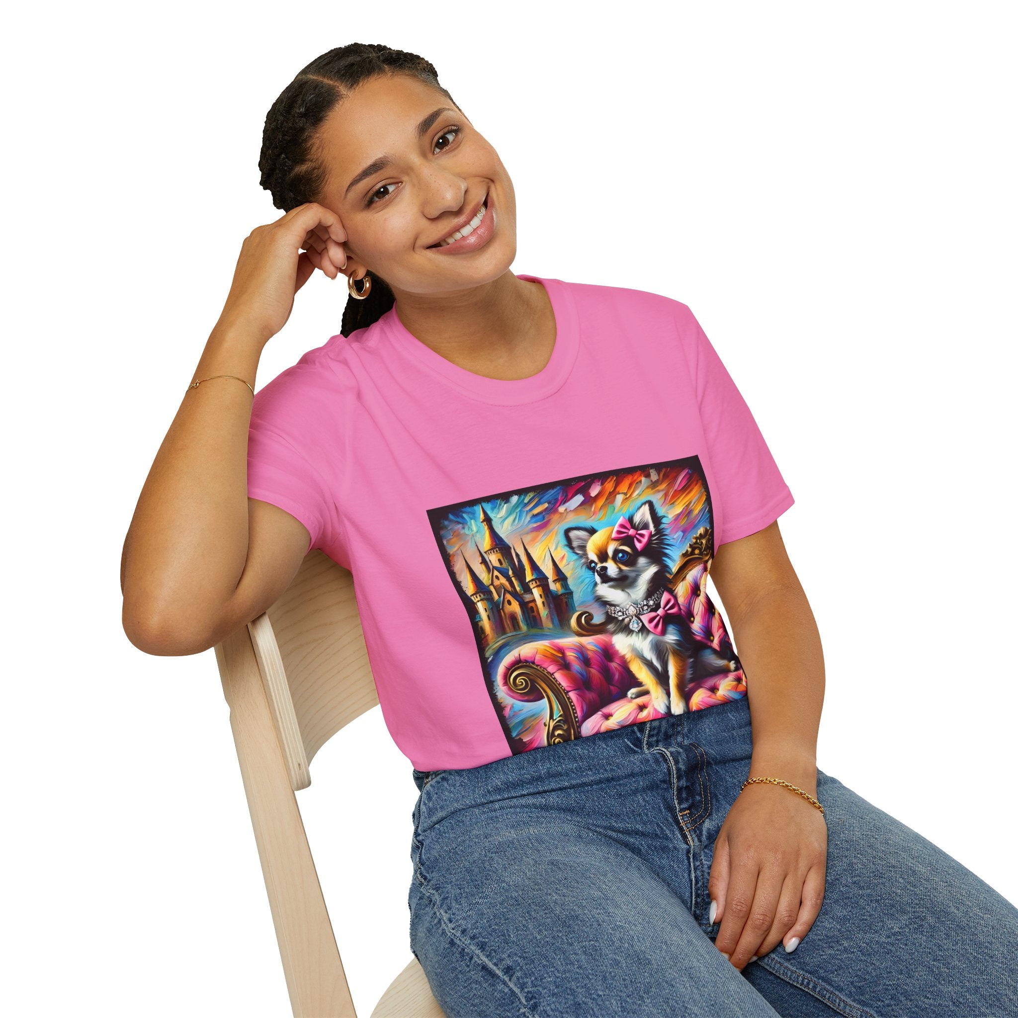Chihuahua Diamond Princess Classic | Unisex Dog T-Shirt