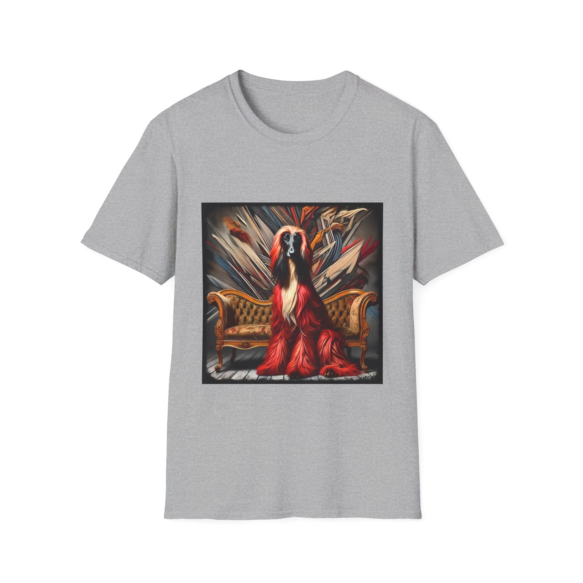 Afghan Hound Shirt | Red Rebel Dog Lover Tee