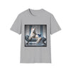 German Shepherd Blue Icon | Unisex Dog T-Shirt