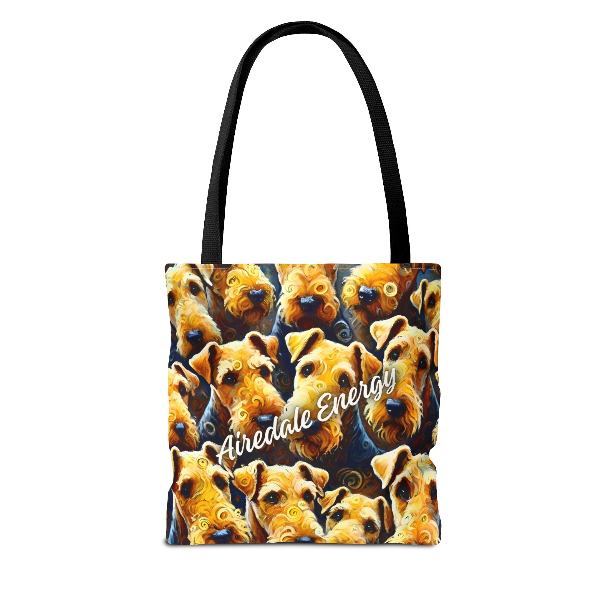 Airedale Terrier Tote Bag | Airedale Energy Dog Lover Gift