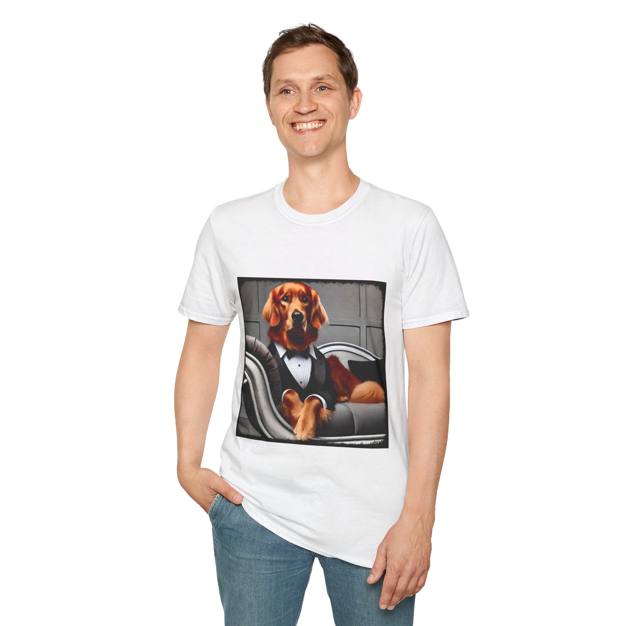 Golden Retriever Shirt | Tuxedo Titan Dog Lover Tee