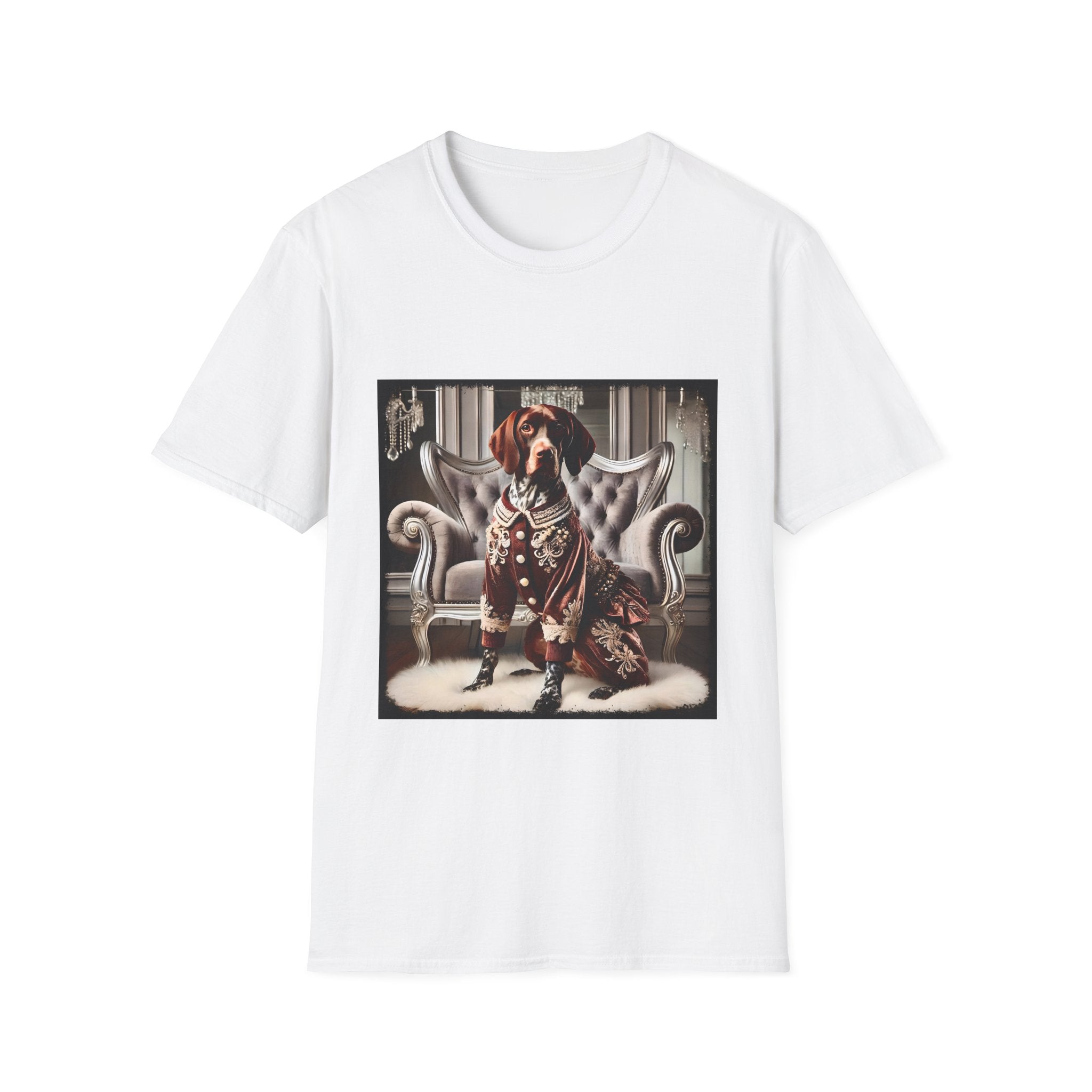 German Shorthaired Pointer Plush Pup | Unisex Dog T-Shirt
