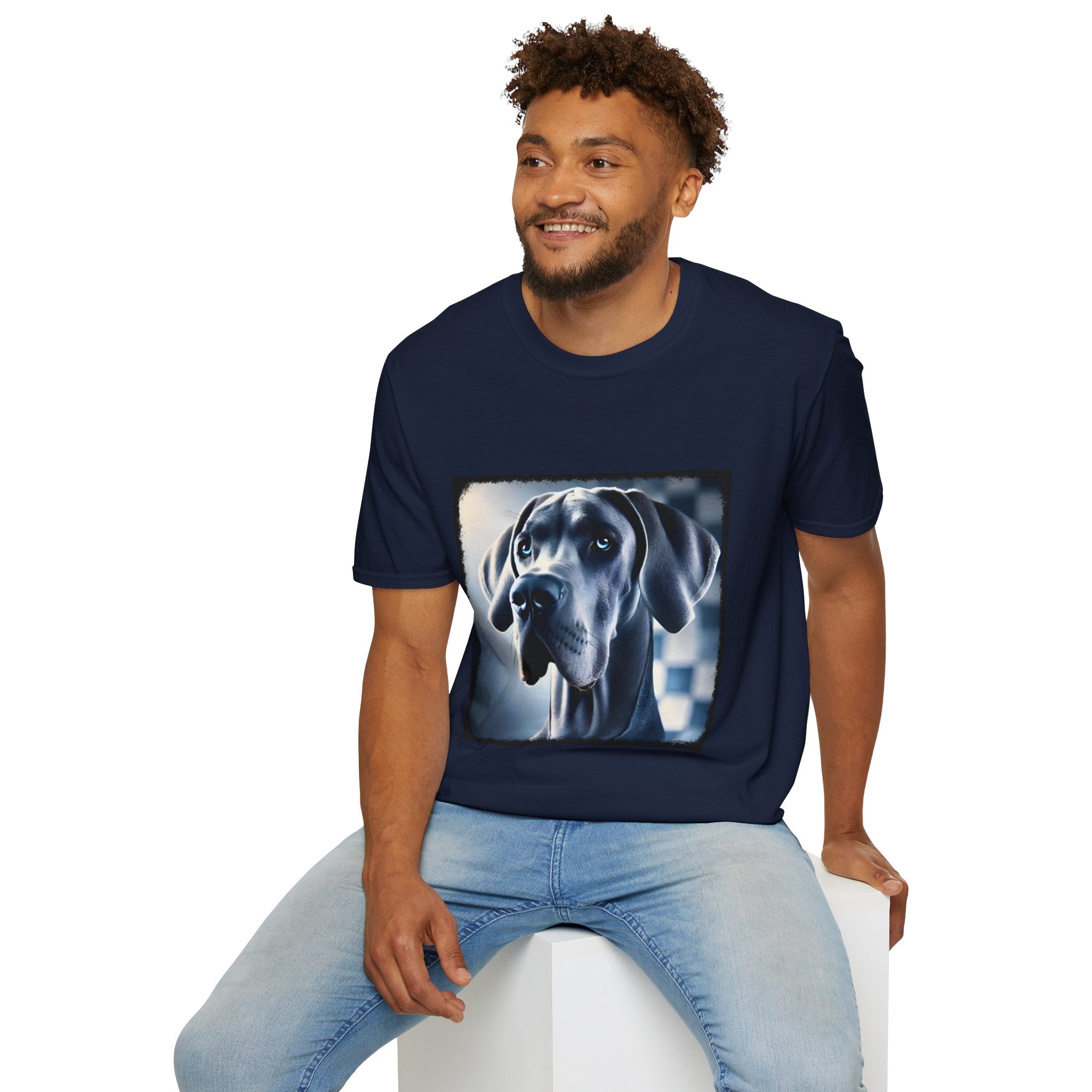 Great Dane Regal Pose | Unisex Dog T-Shirt