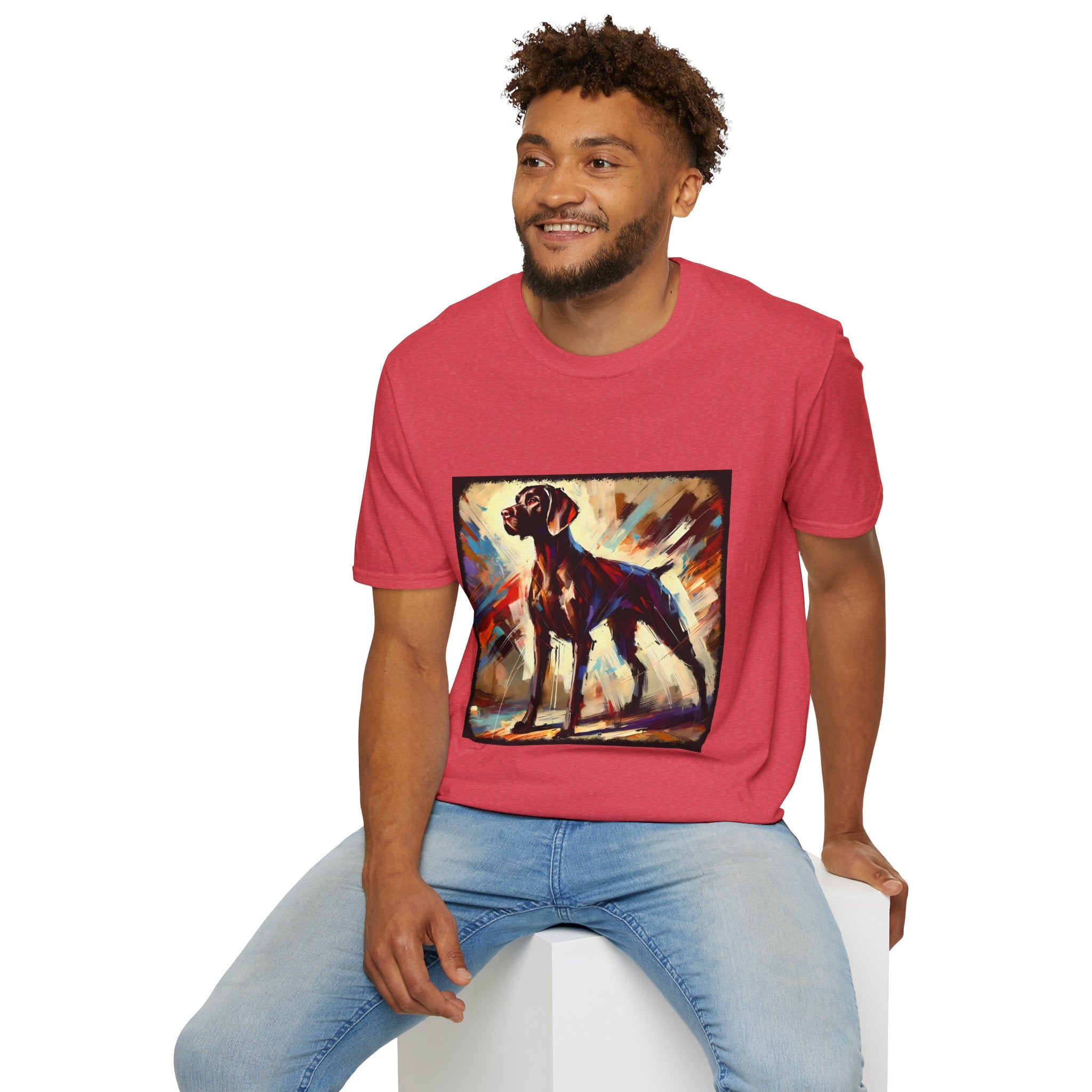 German Shorthaired Pointer Warm Classic | Unisex Dog T-Shirt