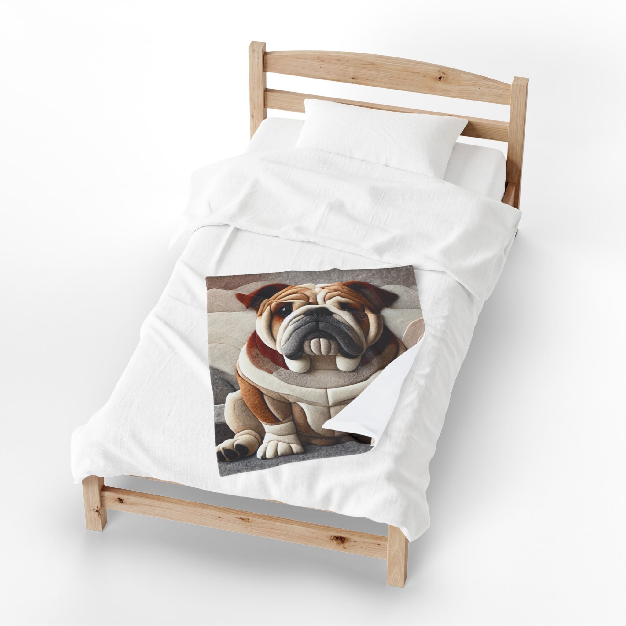 Bulldog Blanket | Cuddle Buddy Dog Lover Gift