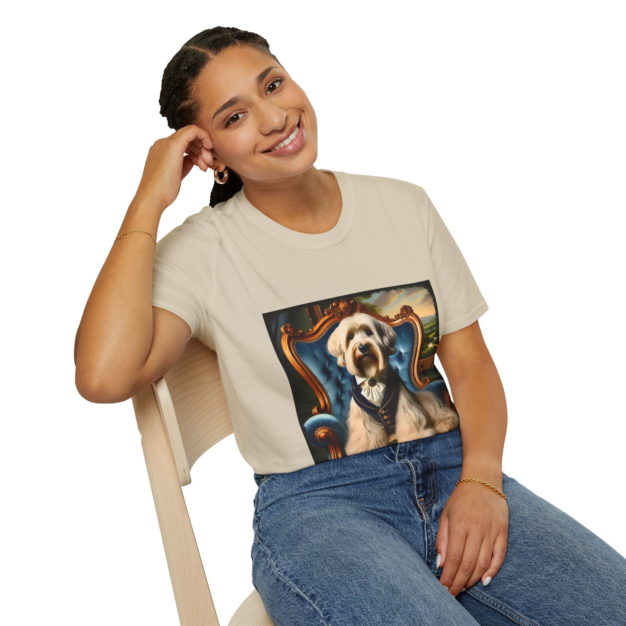 Wheaten Terrier Bold Baron | Unisex Dog T-Shirt
