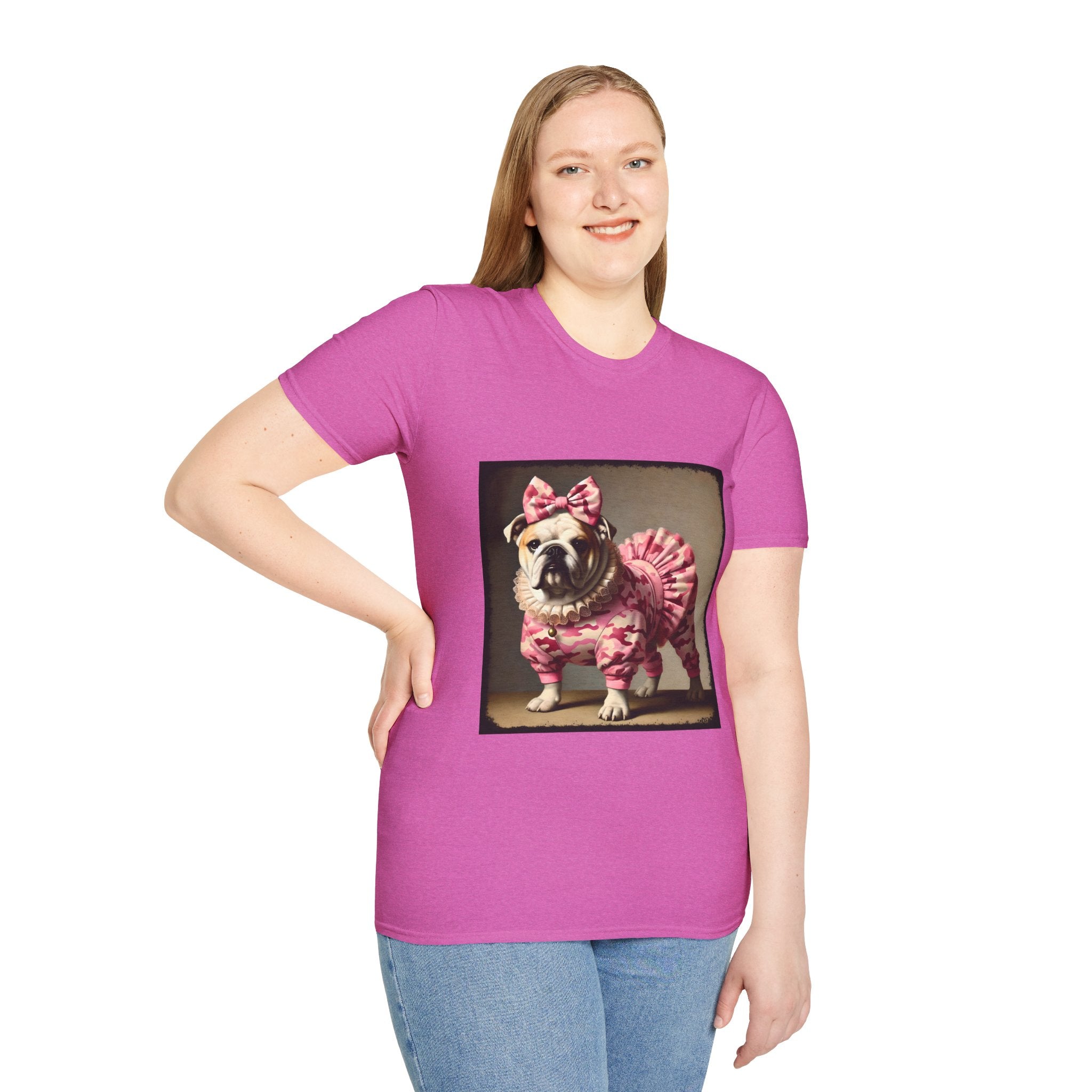Bulldog Camo Cutie II | Unisex Dog T-Shirt