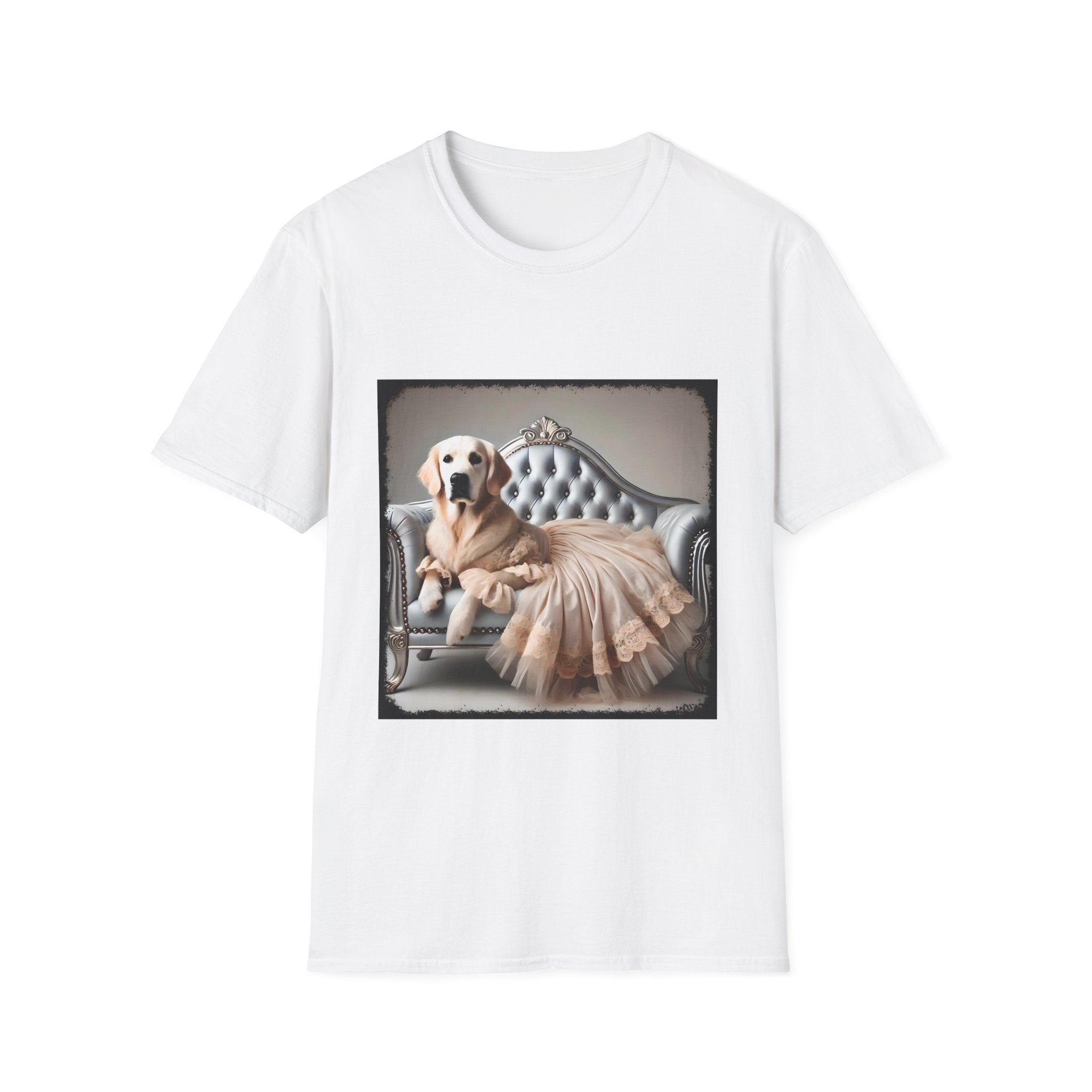 Golden Retriever Shirt | Elegant Glamour Dog Lover Tee