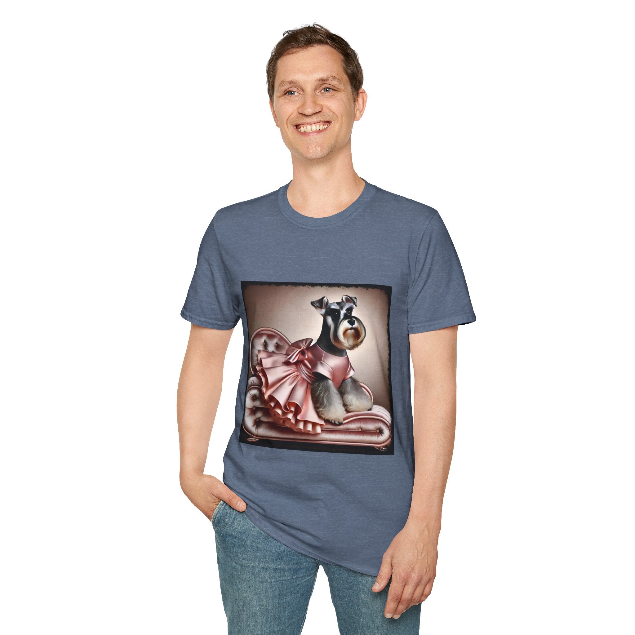 Schnauzer Blush Baby | Unisex Dog T-Shirt