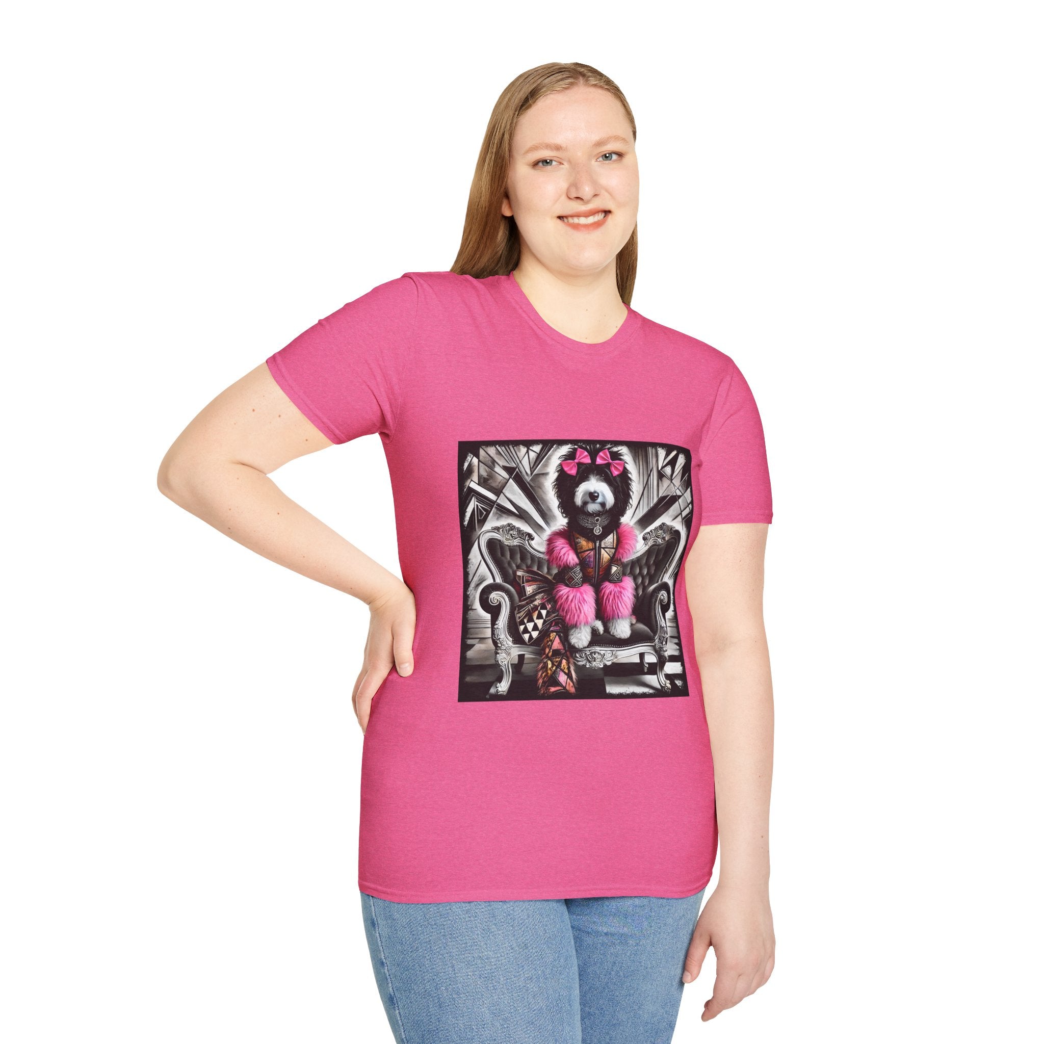 Bernedoodle Bold Rock | Unisex Dog T-Shirt