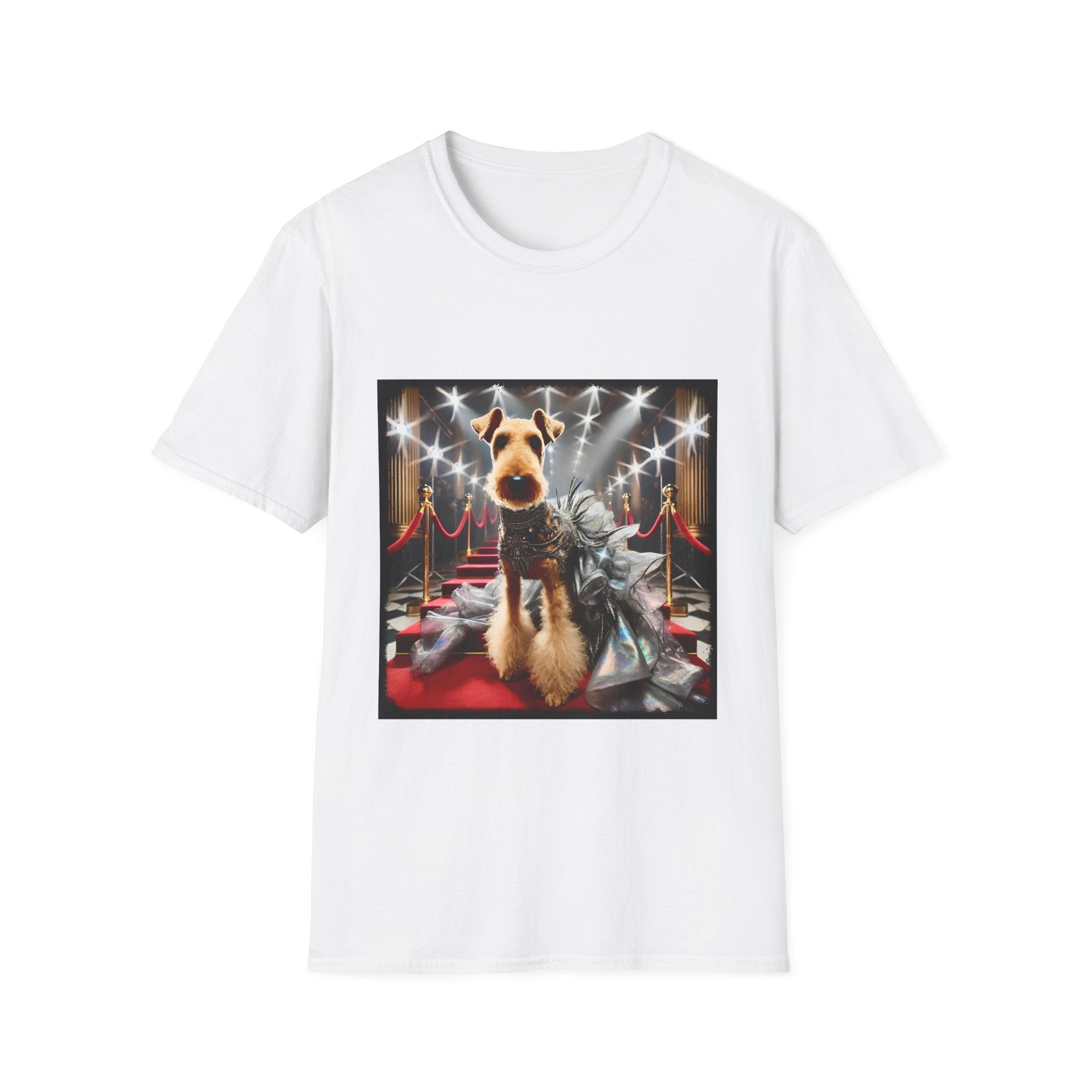 Airedale Terrier Shirt | Glam Gal Dog Lover Tee