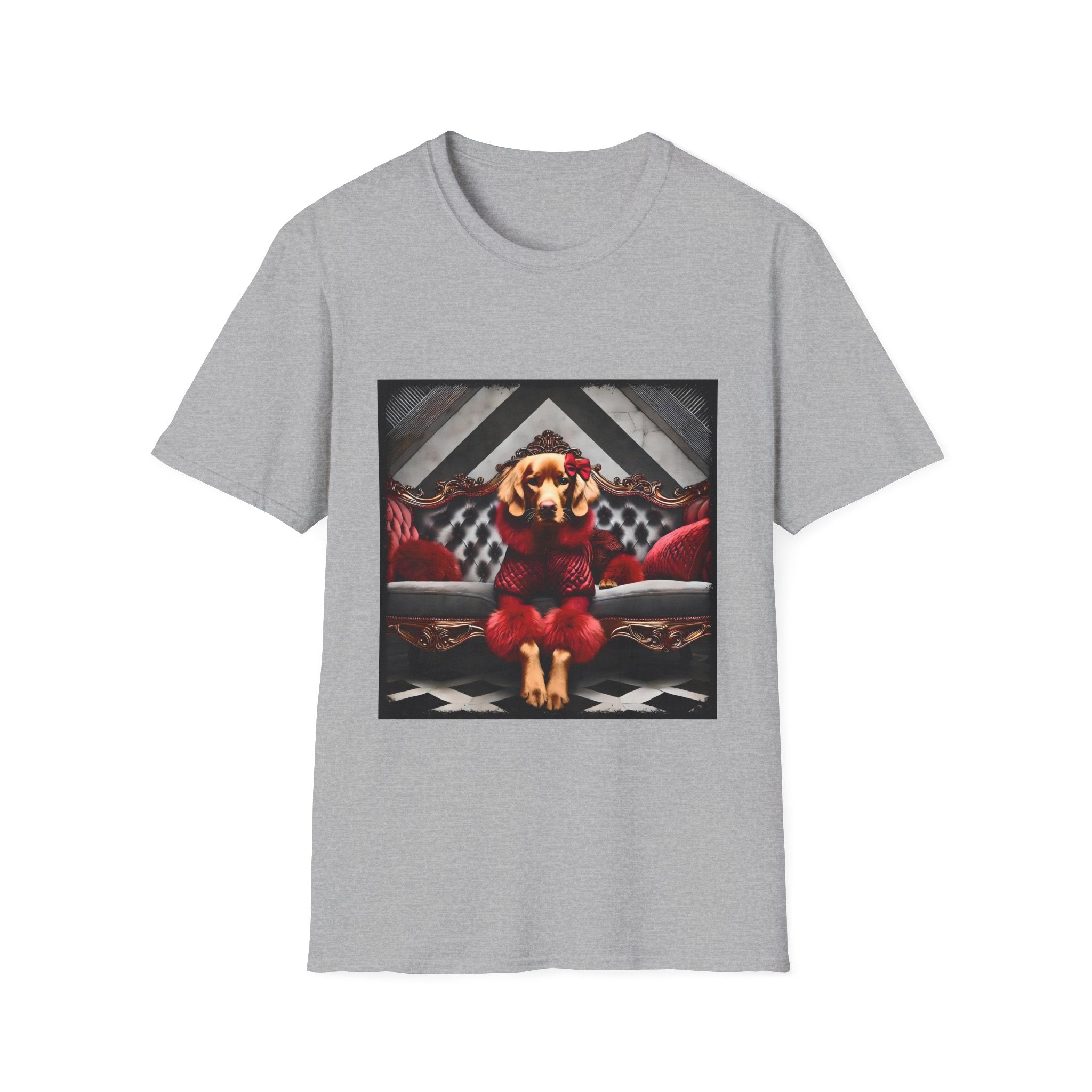 Golden Retriever Shirt | Crimson Chic Dog Lover Tee