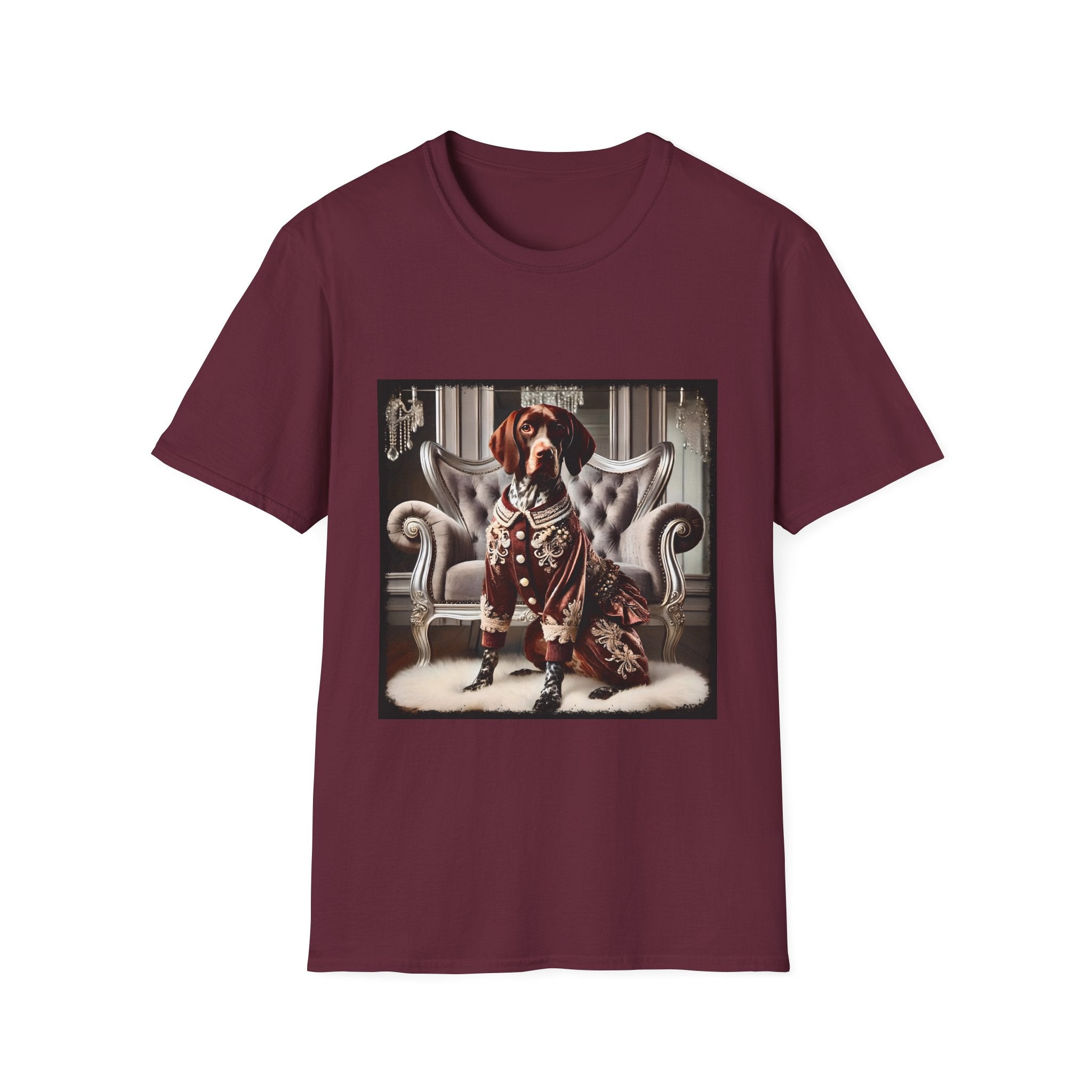 German Shorthaired Pointer Plush Pup | Unisex Dog T-Shirt