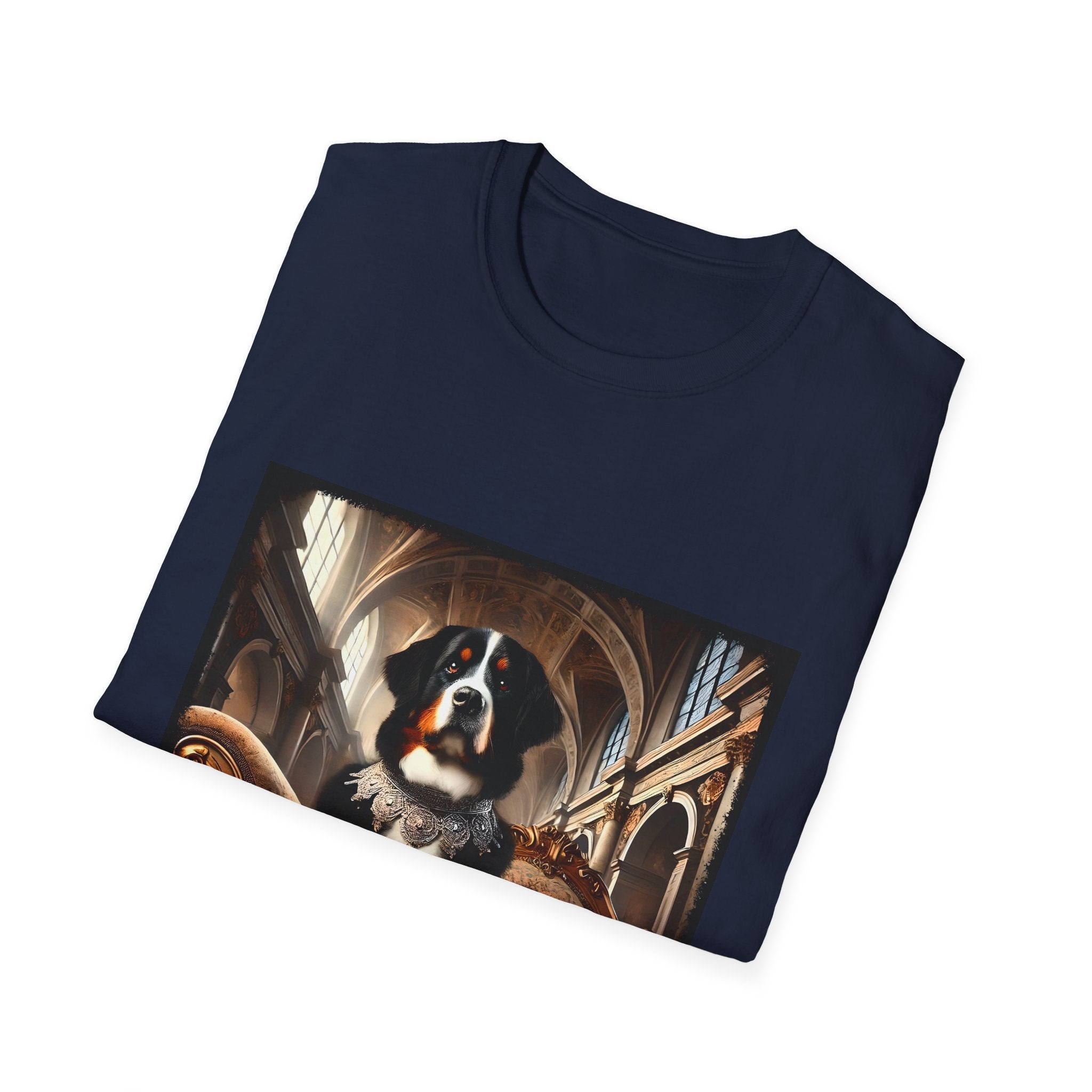 Bernese Mountain Dog Posh Princess | Unisex Dog T-Shirt
