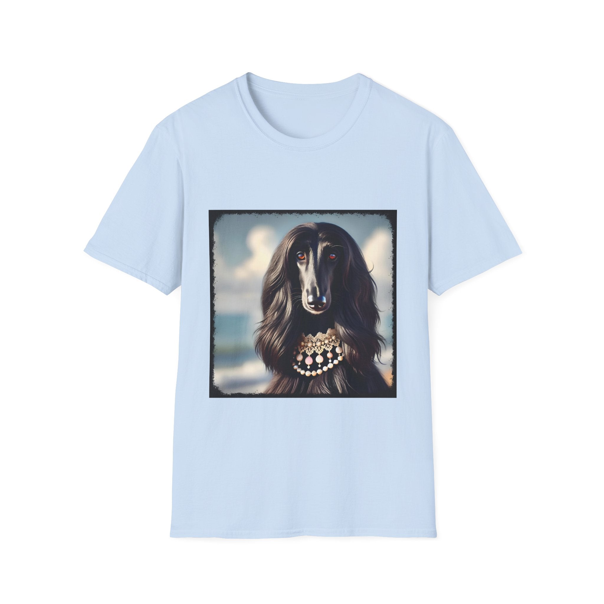 Afghan Hound Shirt | Beach Bombshell Dog Lover Tee