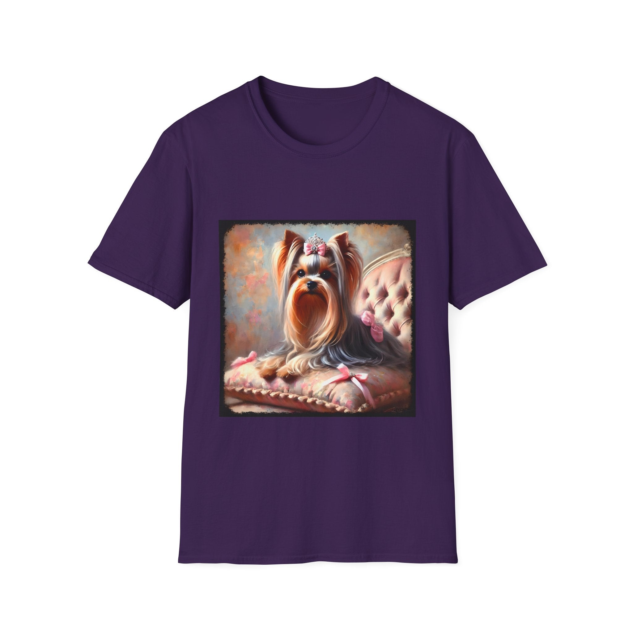 Yorkshire Terrier Bows and Diamonds Classic | Unisex Dog T-Shirt